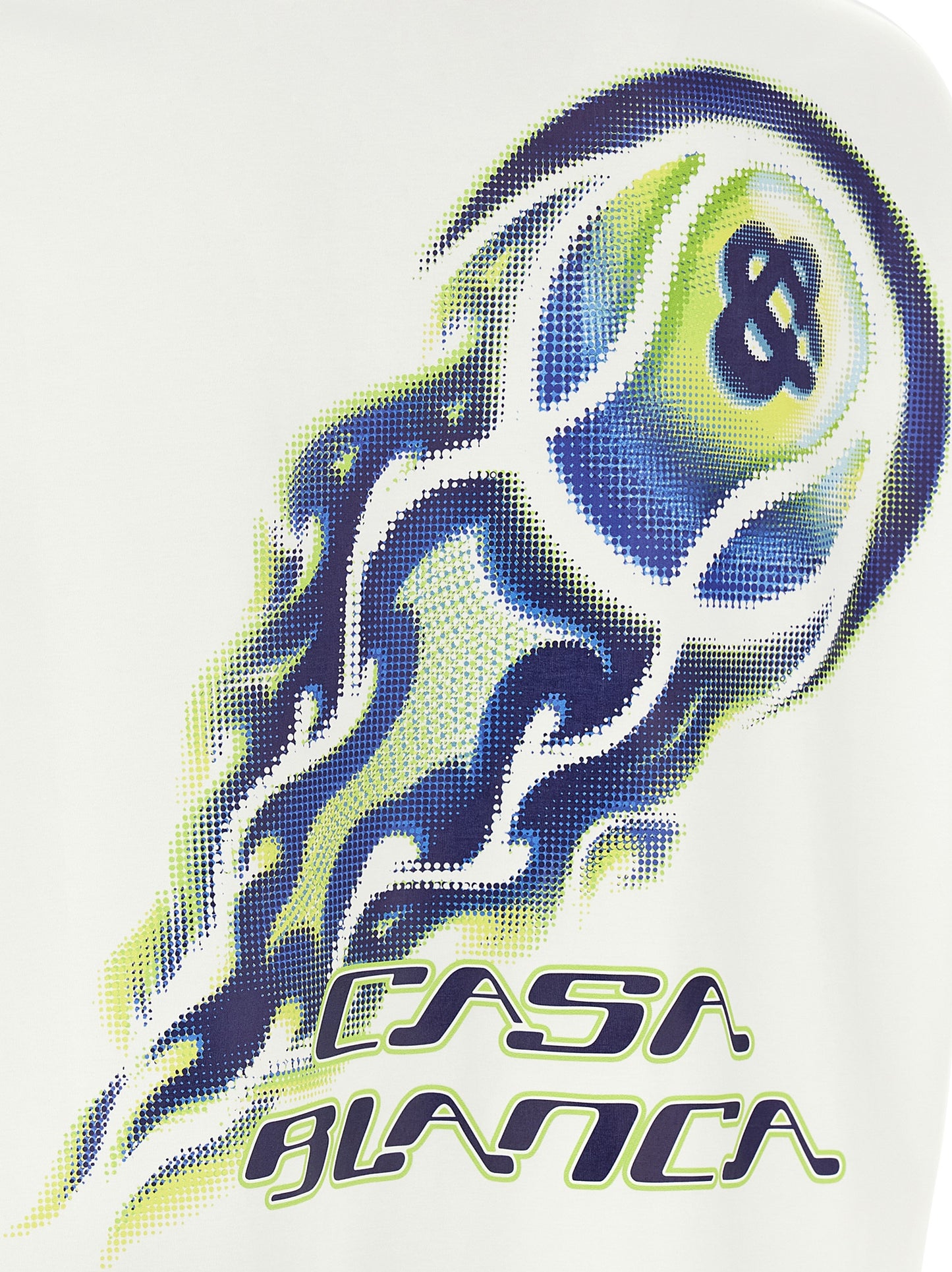 Casablanca Men 'Flaming Tennis Ball' T-Shirt CASABLANCA