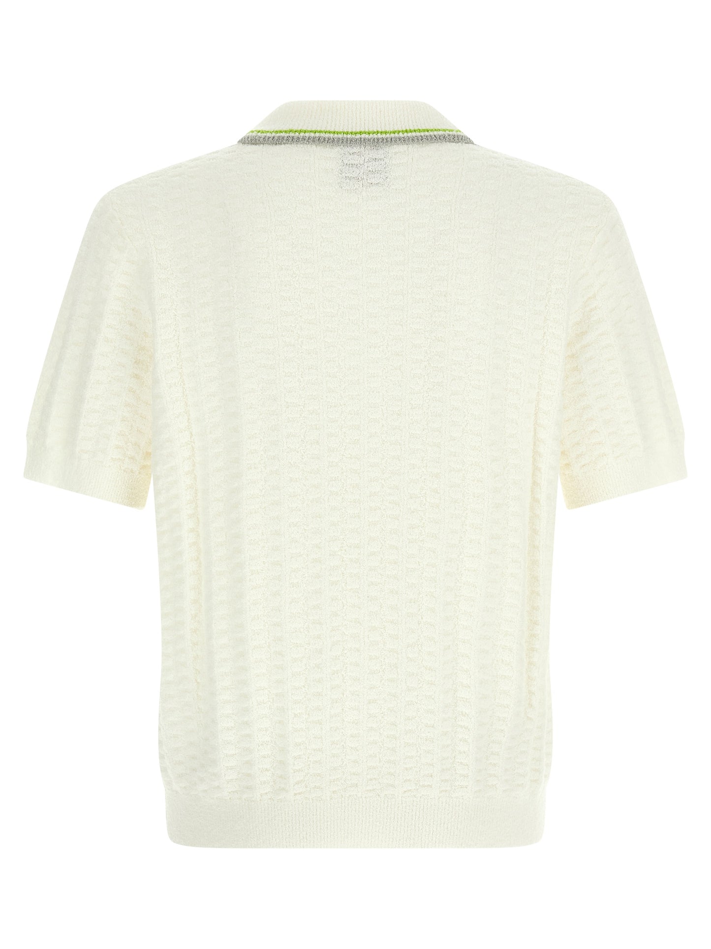 Casablanca Men 'Tennisbouclé' Polo Shirt CASABLANCA