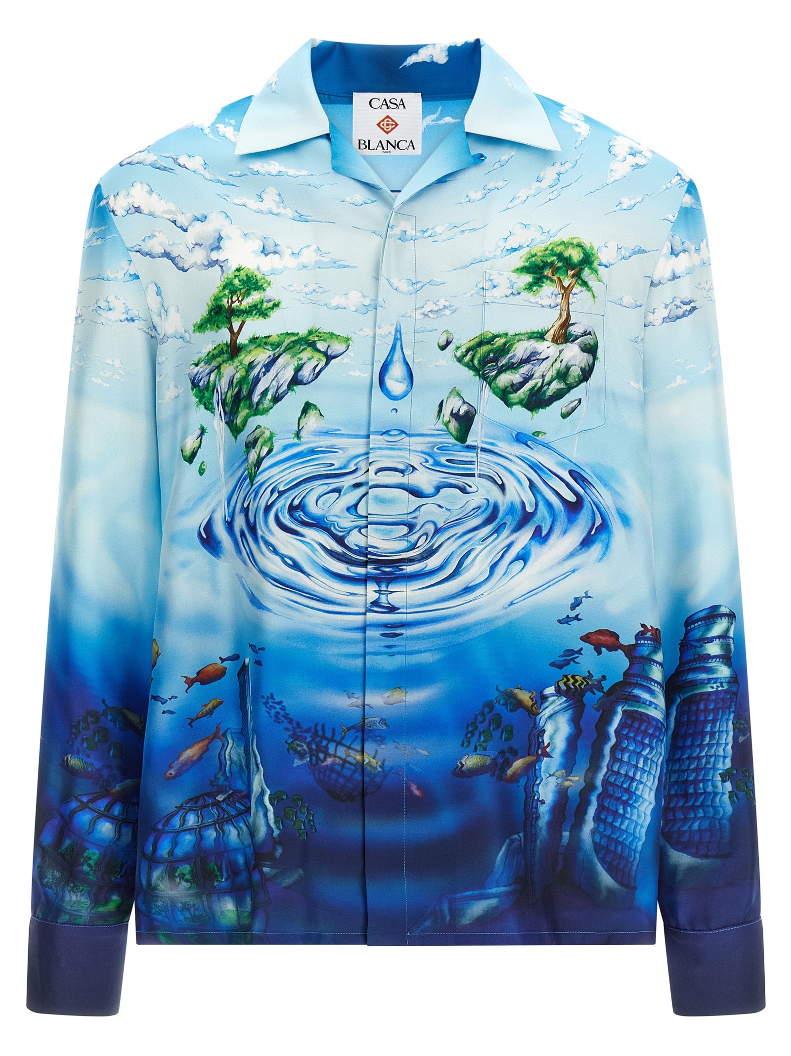 Casablanca Men 'Lost Atlantis' Shirt CASABLANCA