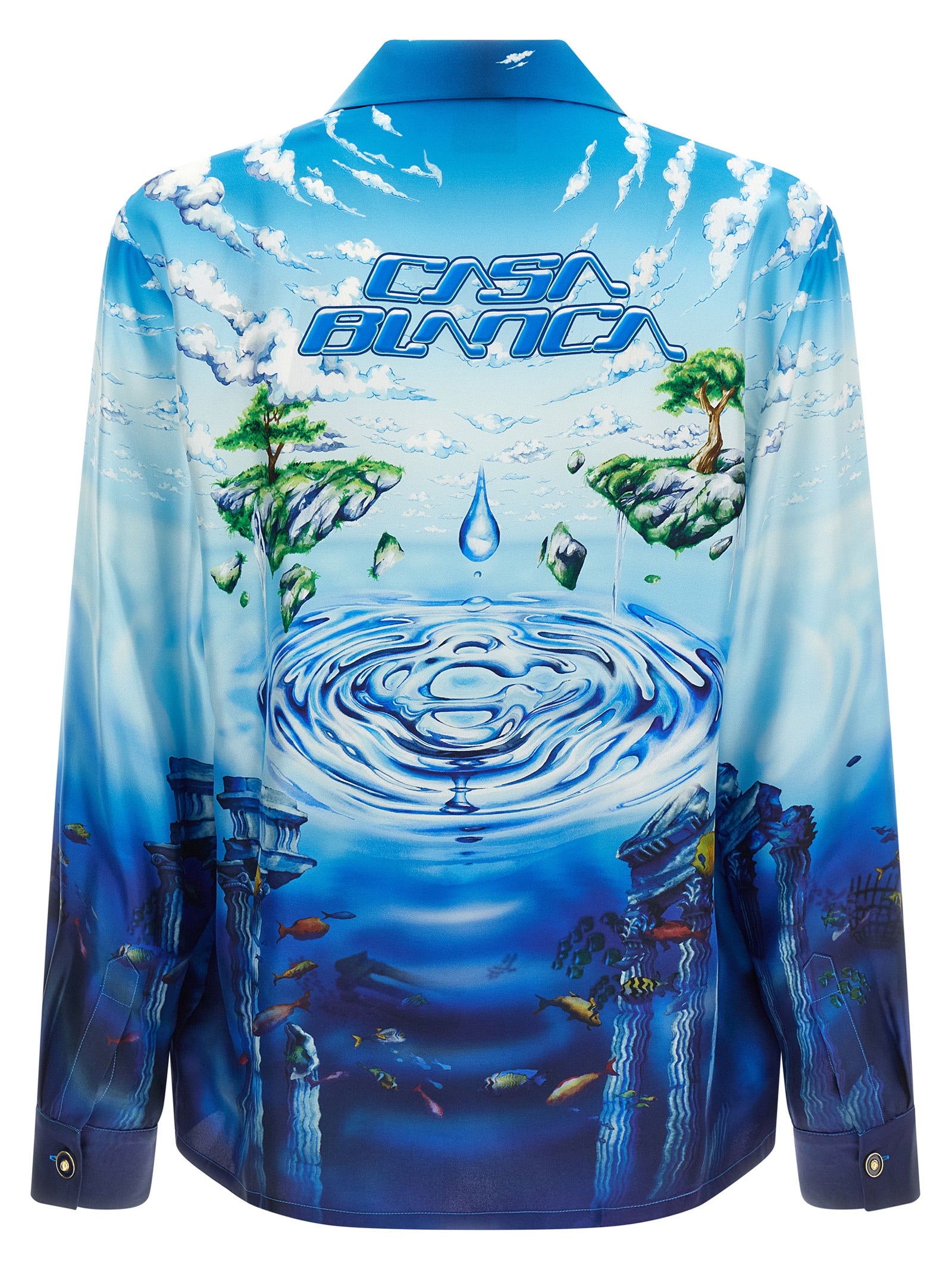 Casablanca Men 'Lost Atlantis' Shirt CASABLANCA
