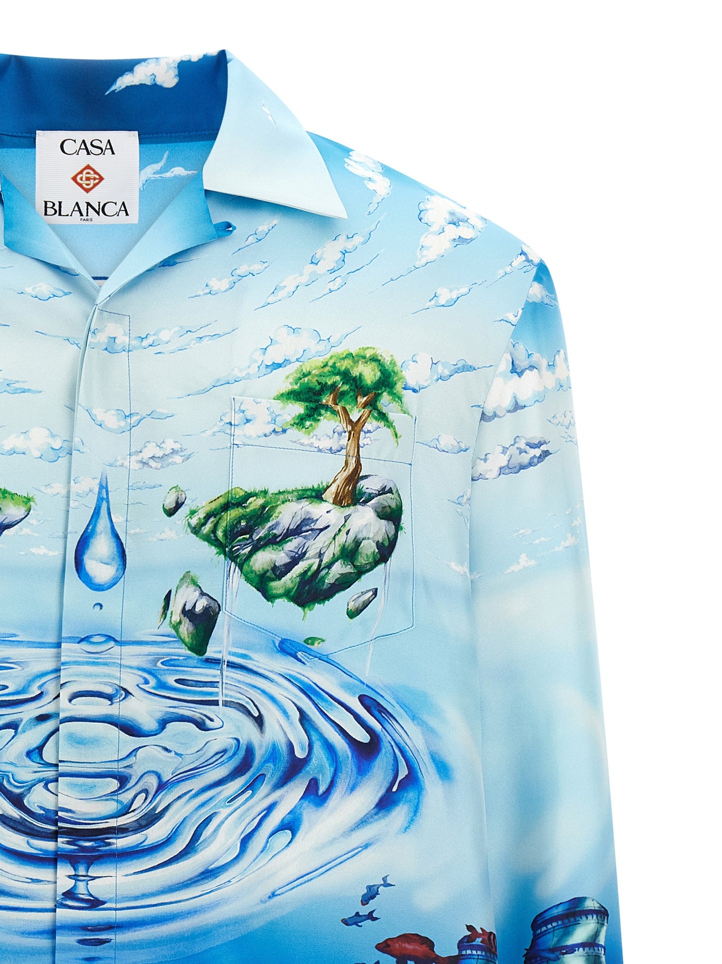 Casablanca Men 'Lost Atlantis' Shirt CASABLANCA