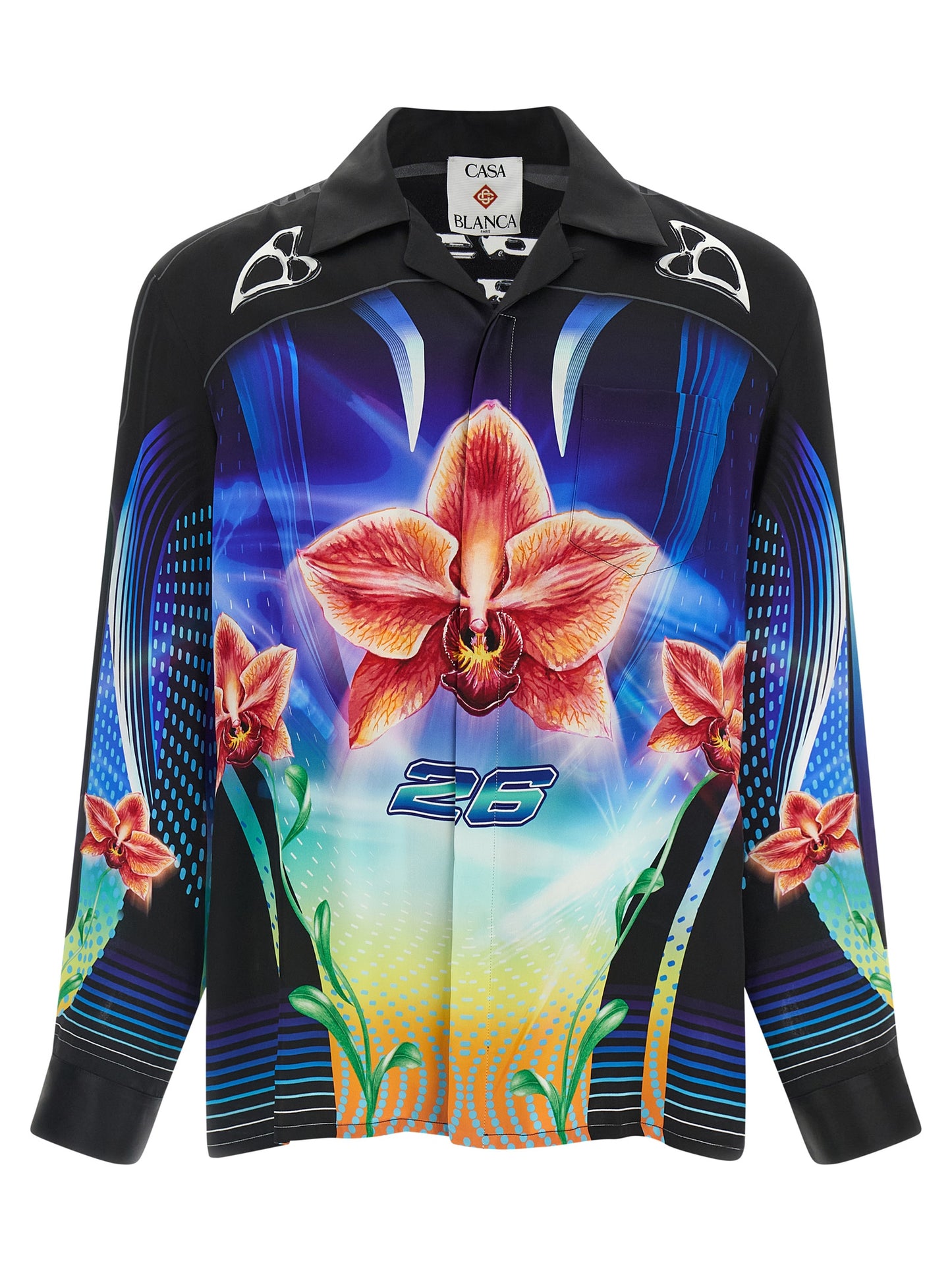 Casablanca Men 'Orchid Racer' Shirt CASABLANCA