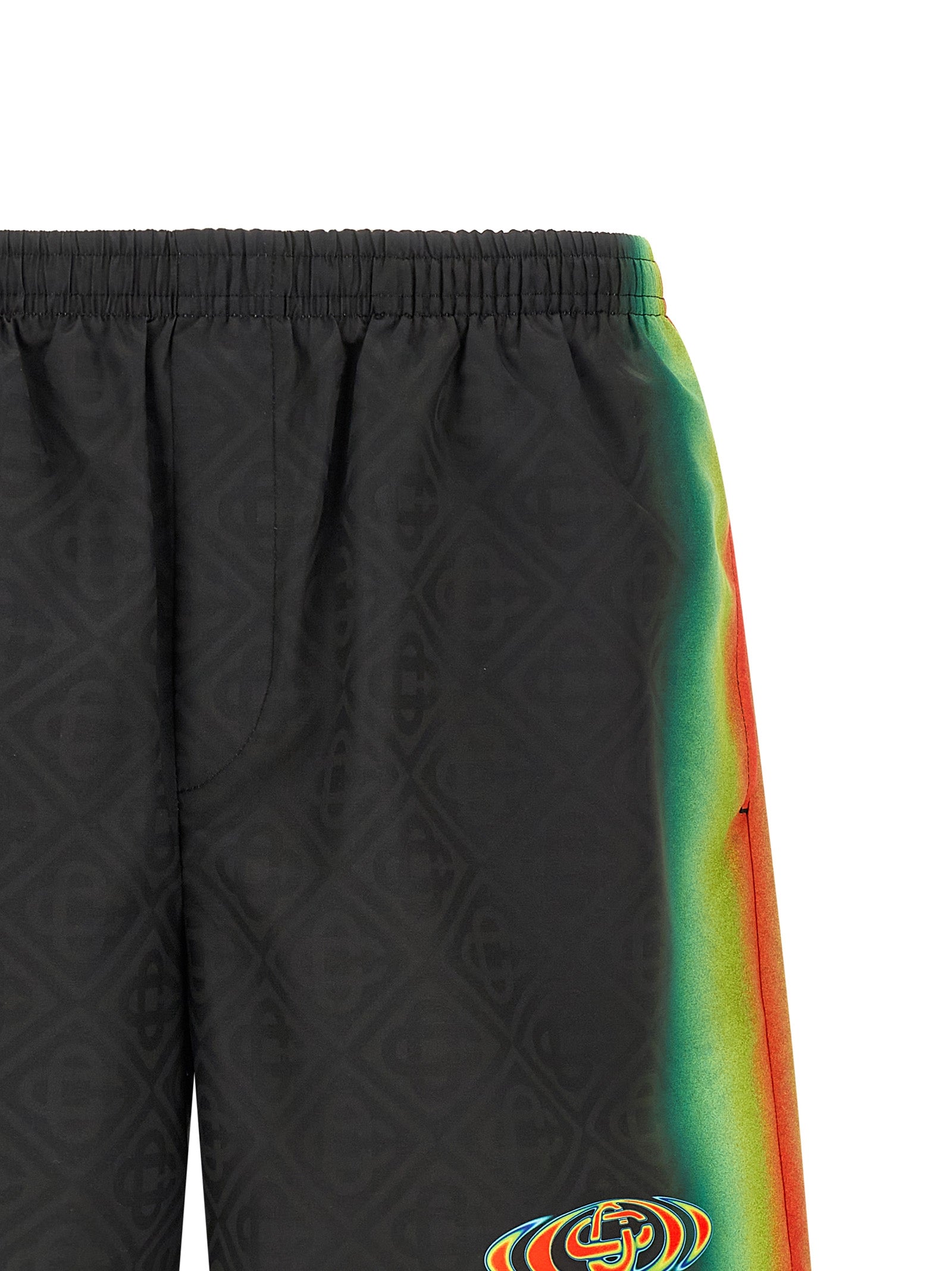 Casablanca Men Jacquard Logo Swimsuit CASABLANCA