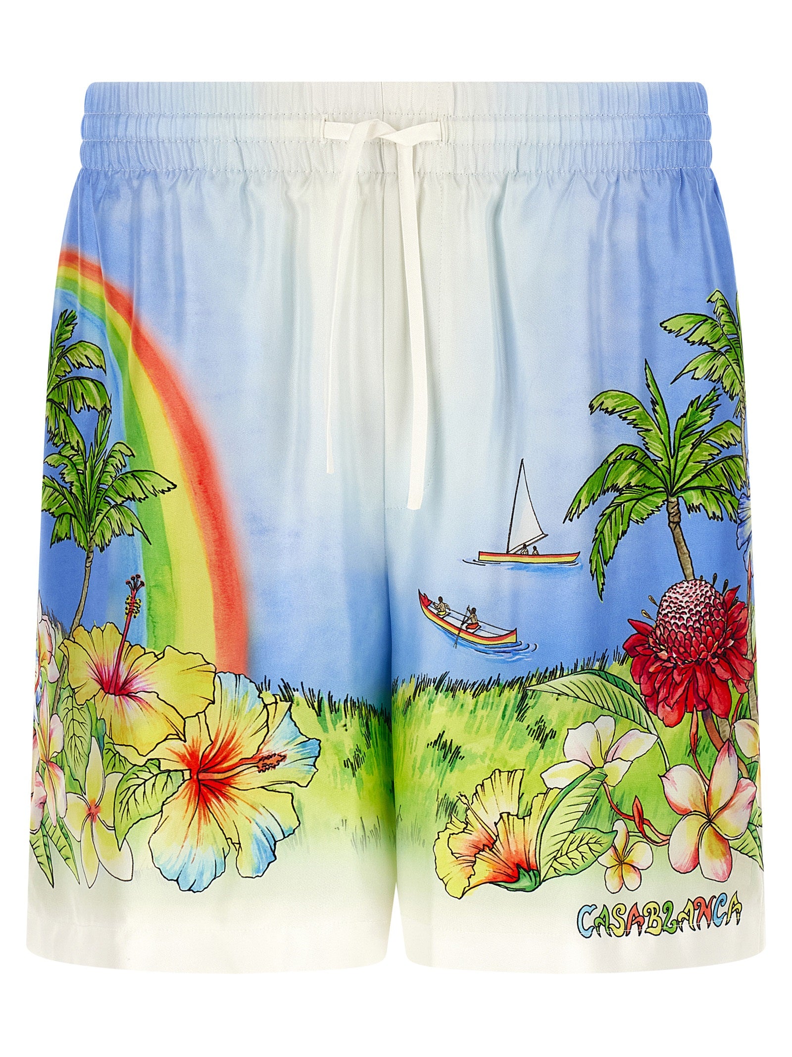 Casablanca Men 'Aloha' Bermuda Shorts CASABLANCA