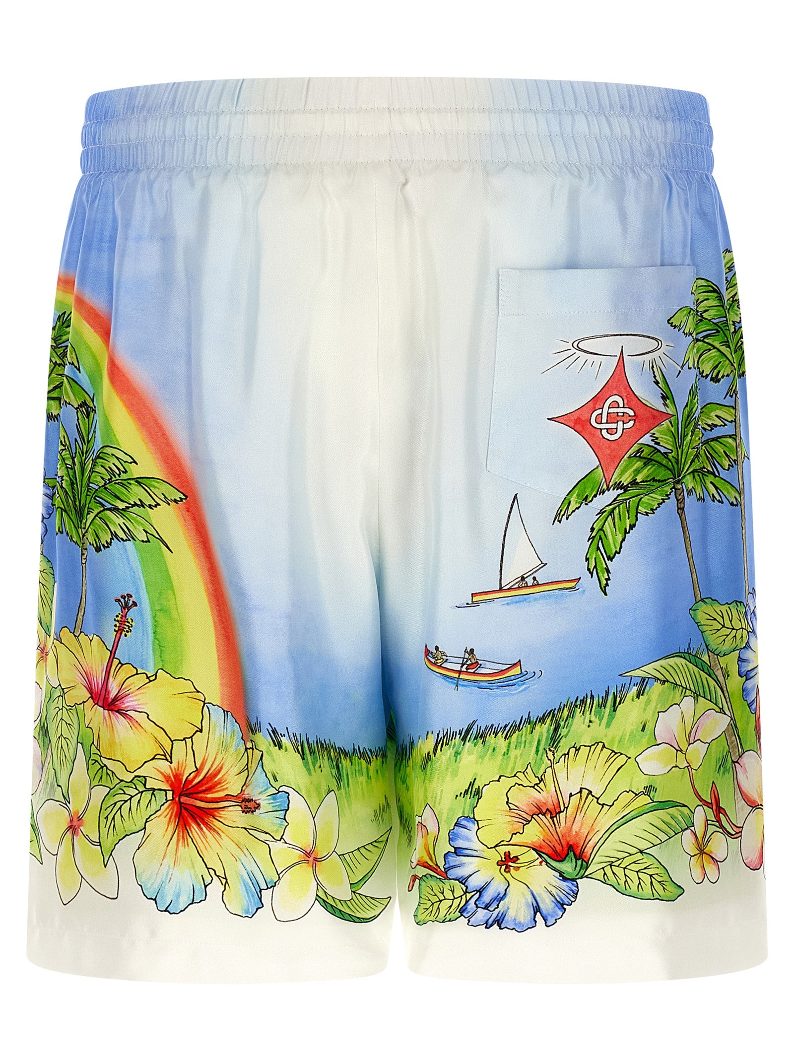 Casablanca Men 'Aloha' Bermuda Shorts CASABLANCA