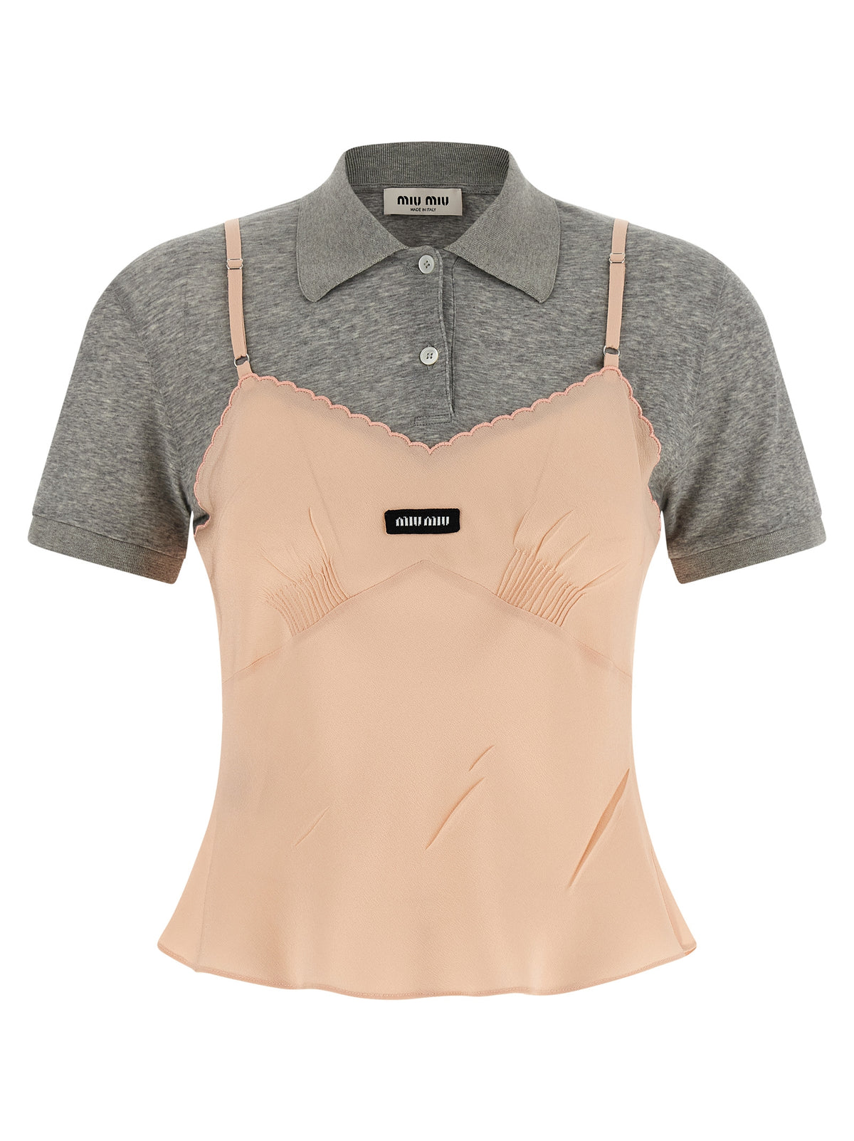 Miu Miu Women Hybrid Top MIU MIU