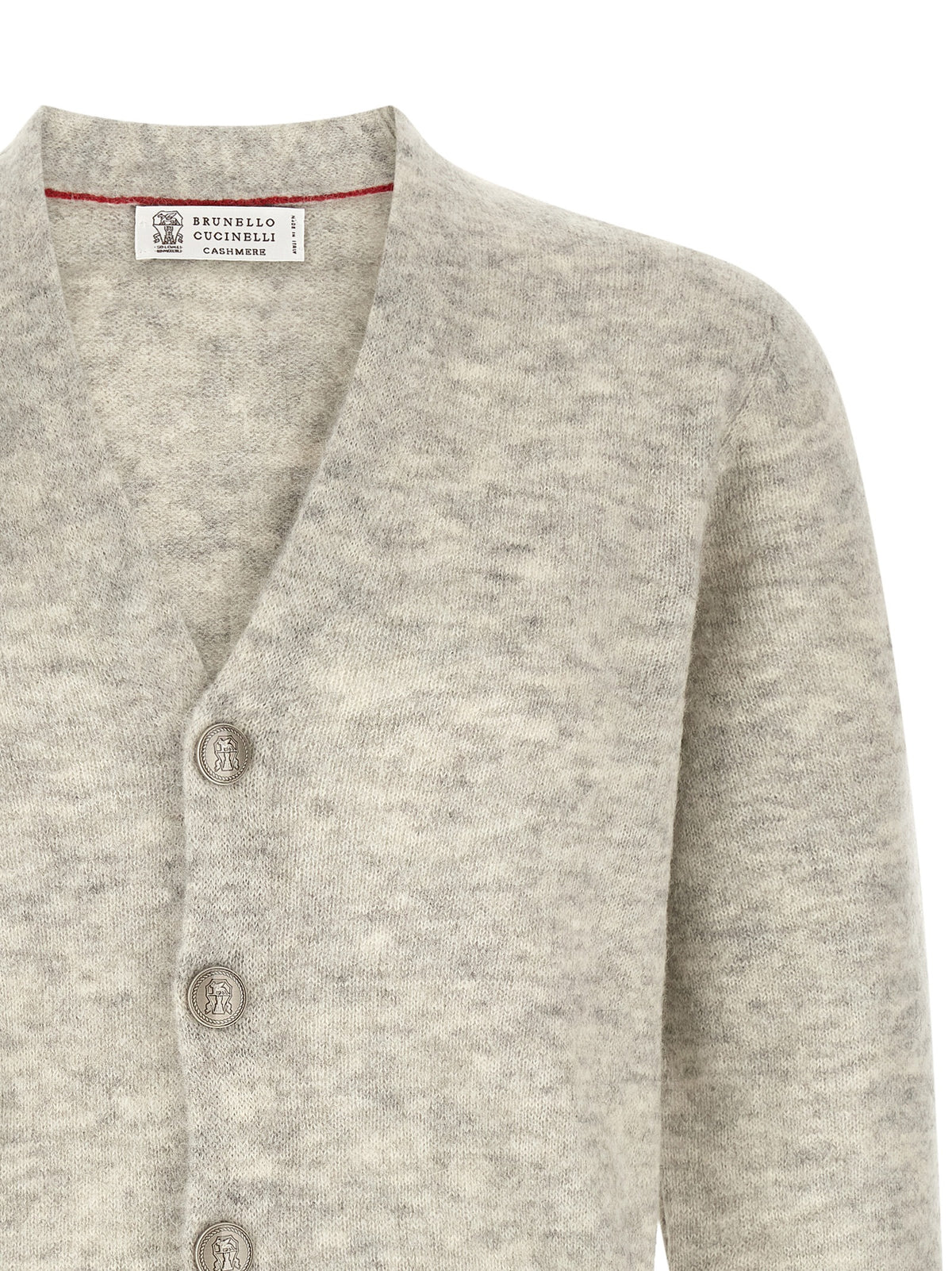Brunello Cucinelli Men Cardigan With Metal Buttons BRUNELLO CUCINELLI
