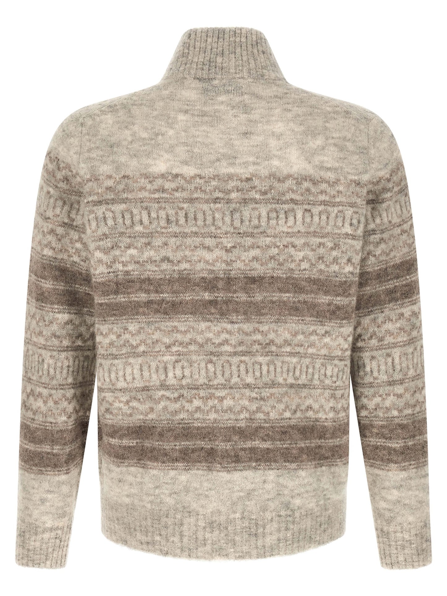Brunello Cucinelli Men 'Nordic Jacquard' Cardigan BRUNELLO CUCINELLI