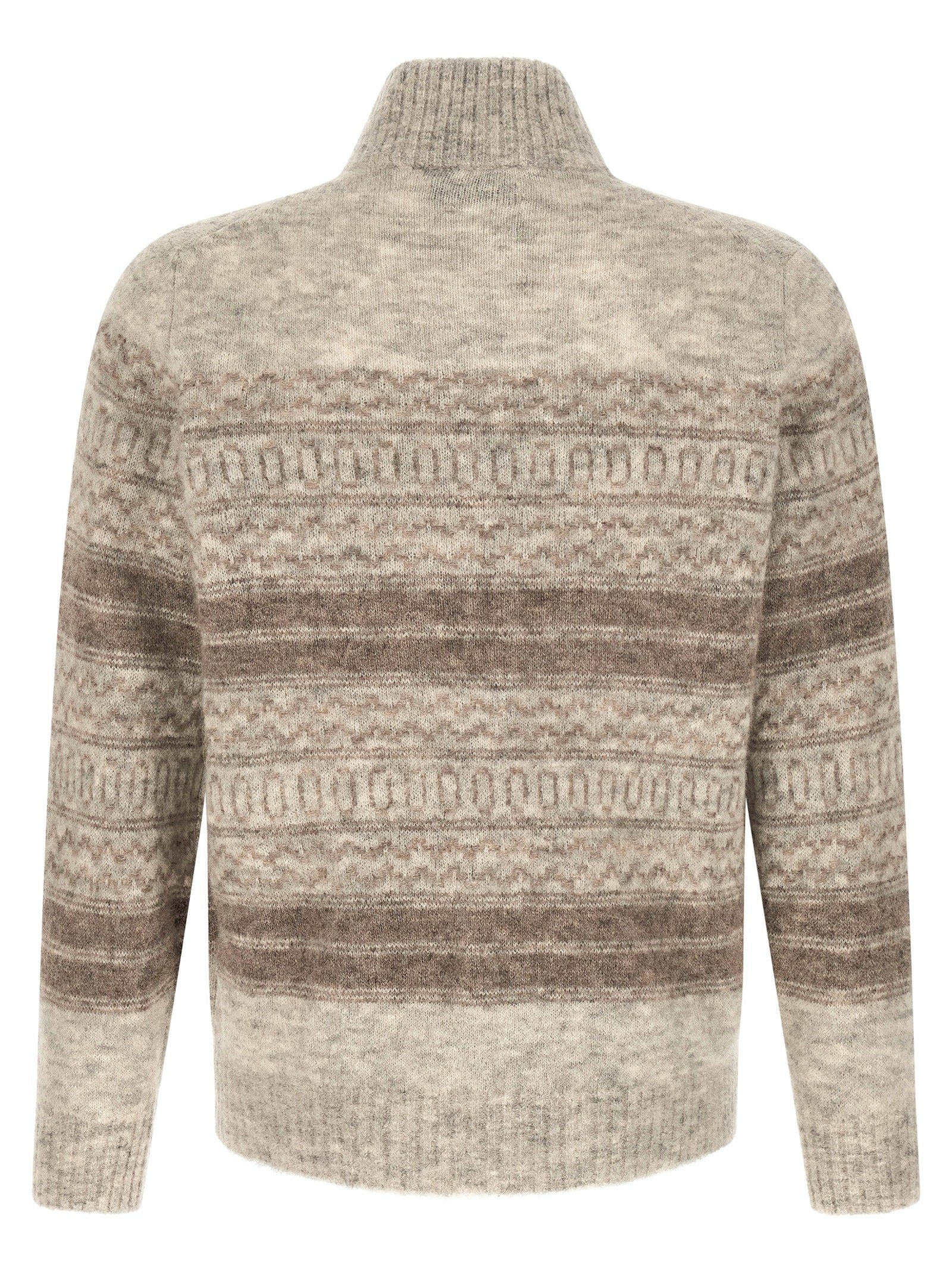 Brunello Cucinelli Men 'Nordic Jacquard' Cardigan BRUNELLO CUCINELLI