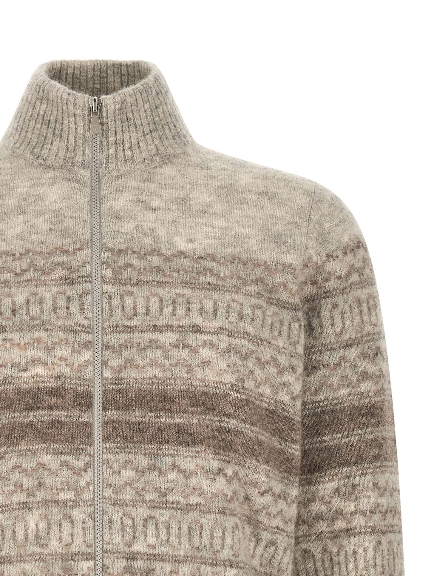 Brunello Cucinelli Men 'Nordic Jacquard' Cardigan BRUNELLO CUCINELLI