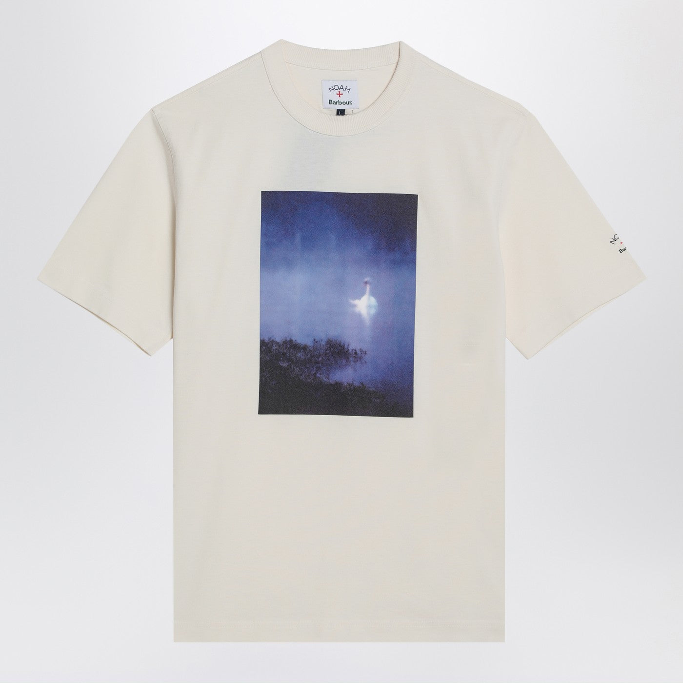 Barbour Archive T-Shirt White Barbour X Noah Men Barbour