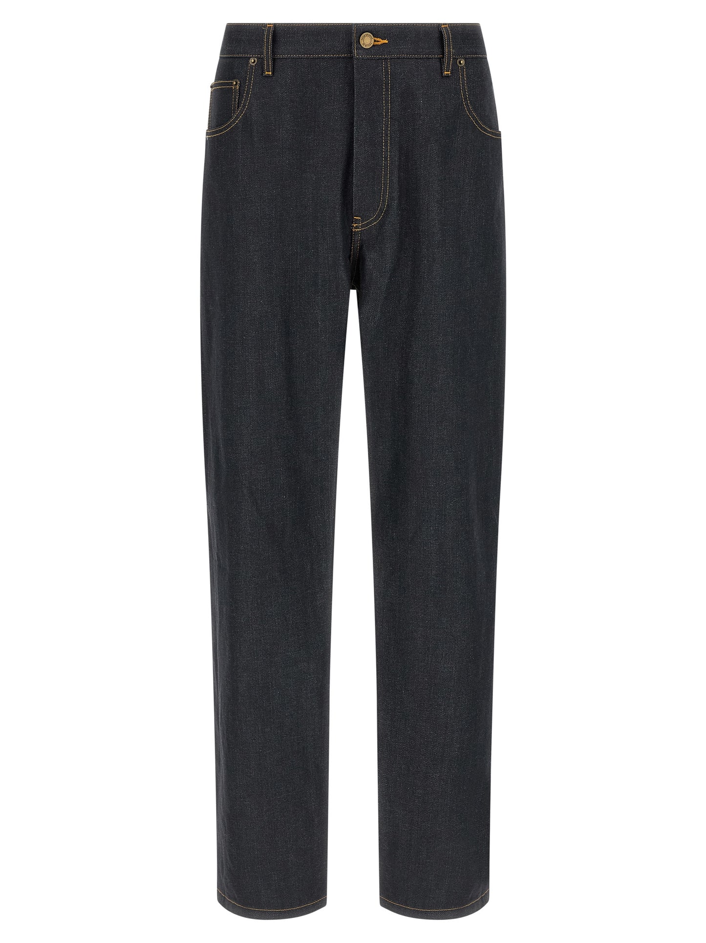 Thom Browne Men Japanese Selvedge Denim Jeans THOM BROWNE