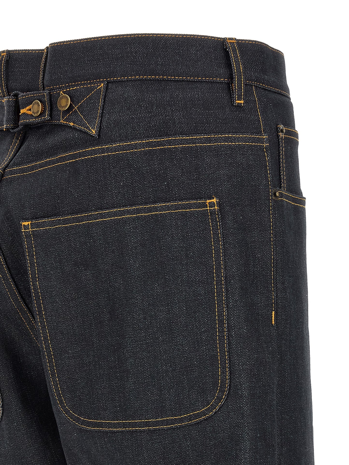 Thom Browne Men Japanese Selvedge Denim Jeans THOM BROWNE
