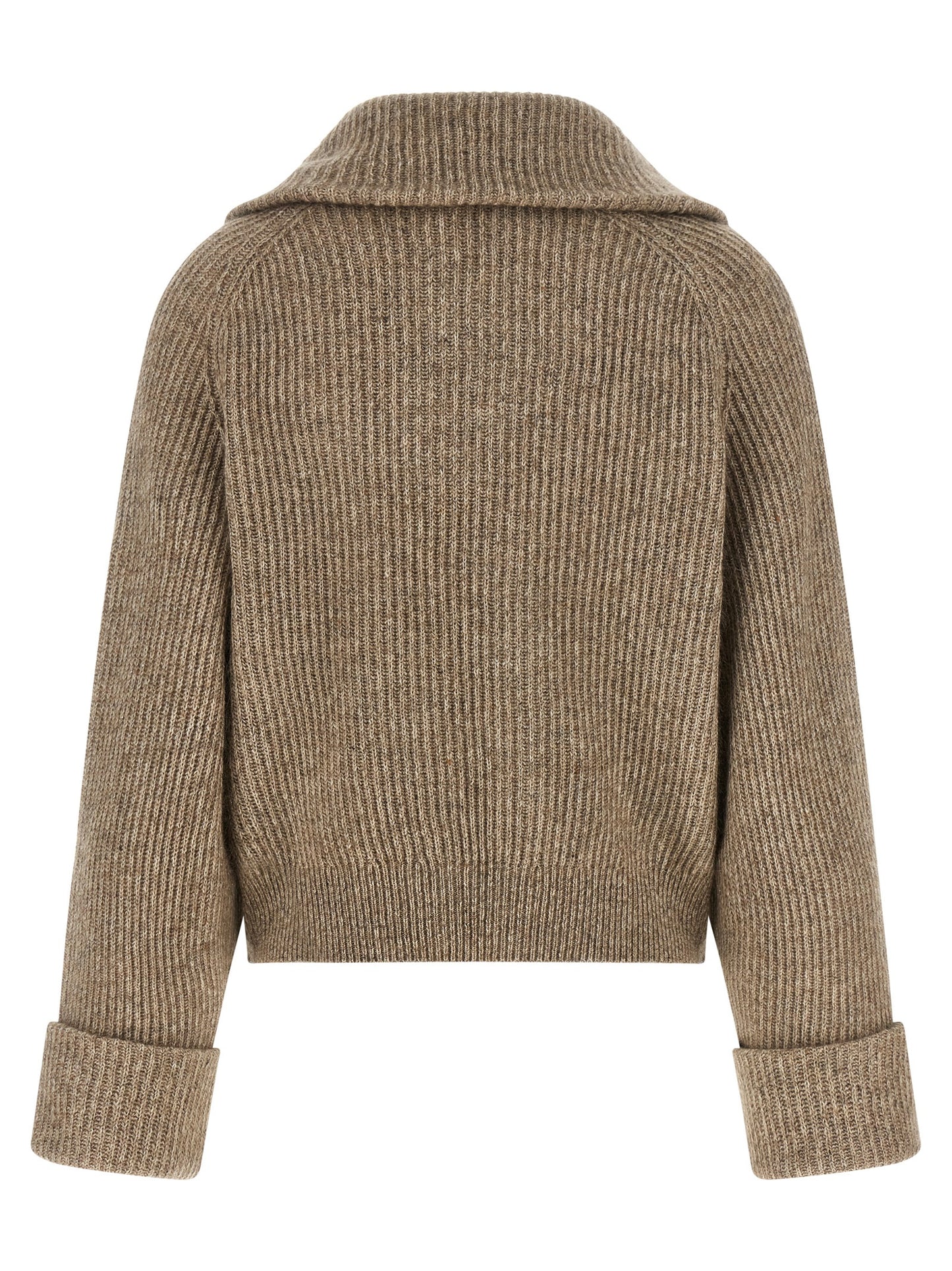 Brunello Cucinelli Women 'Shiny Zipper Pull' Cardigan BRUNELLO CUCINELLI