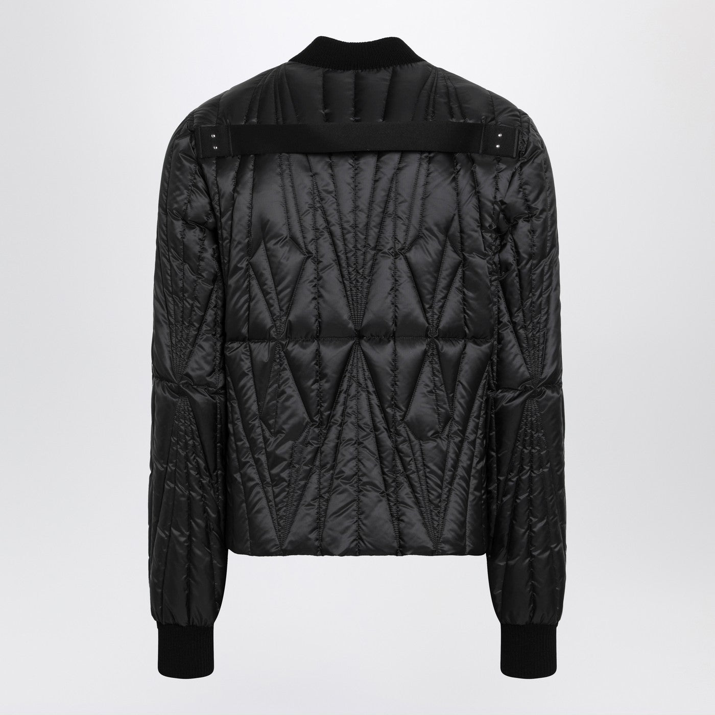 Moncler + Rick Owens Black Quilted Zip-Up Down Jacket Men MONCLER