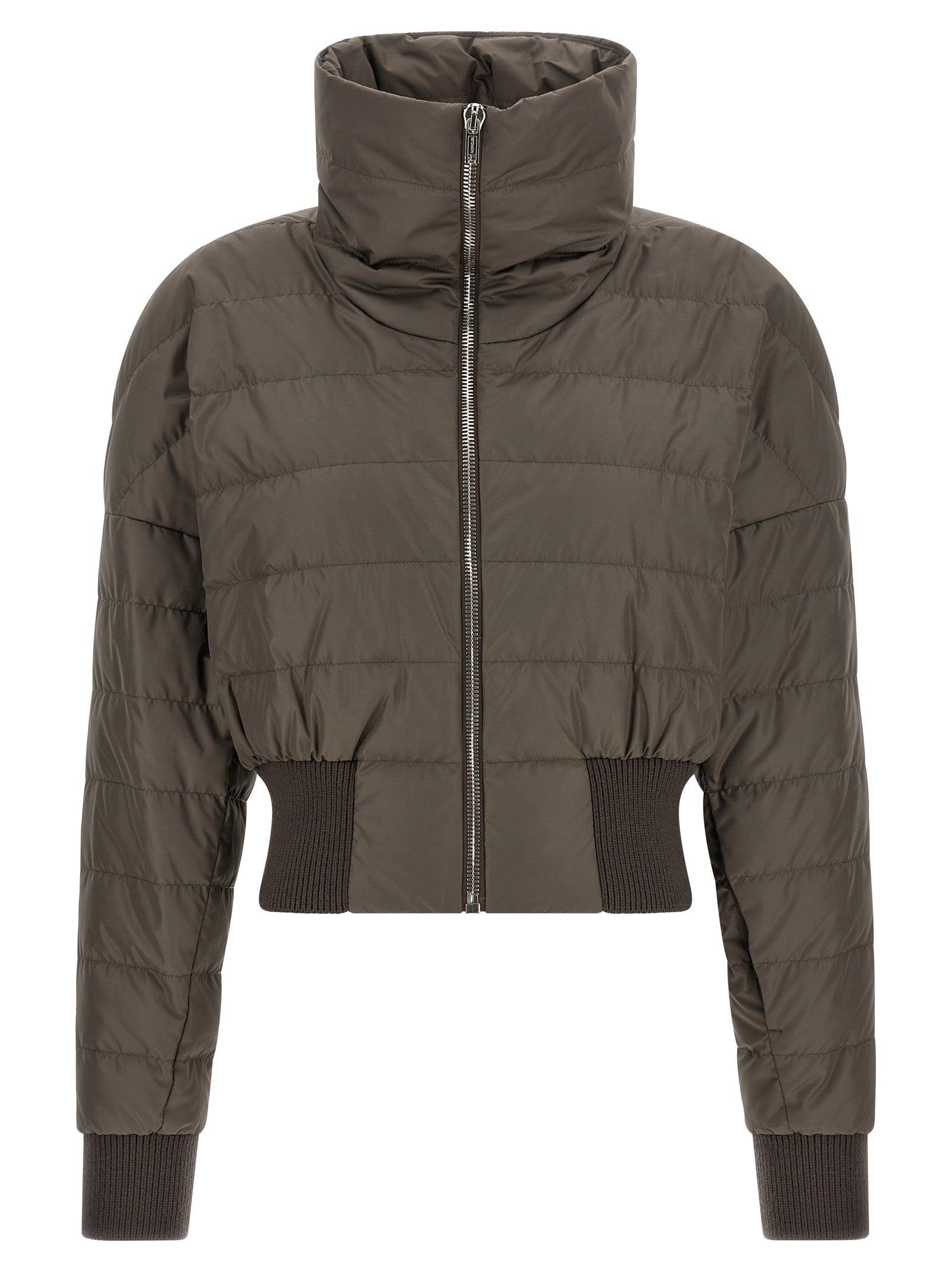 Rick Owens Women Moncler + Rick Owens 'Cropped' Down Jacket RICK OWENS