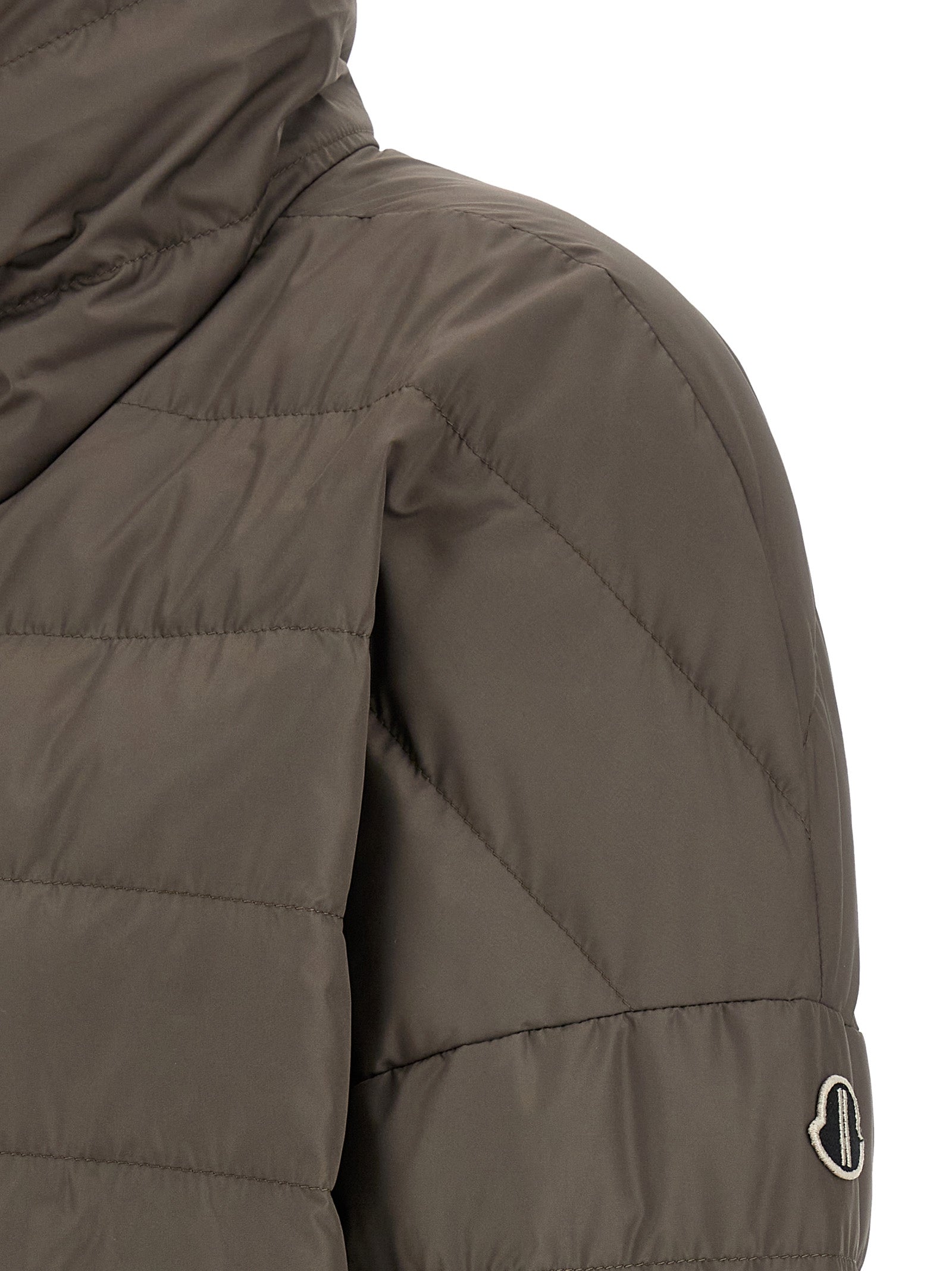 Rick Owens Women Moncler + Rick Owens 'Cropped' Down Jacket RICK OWENS
