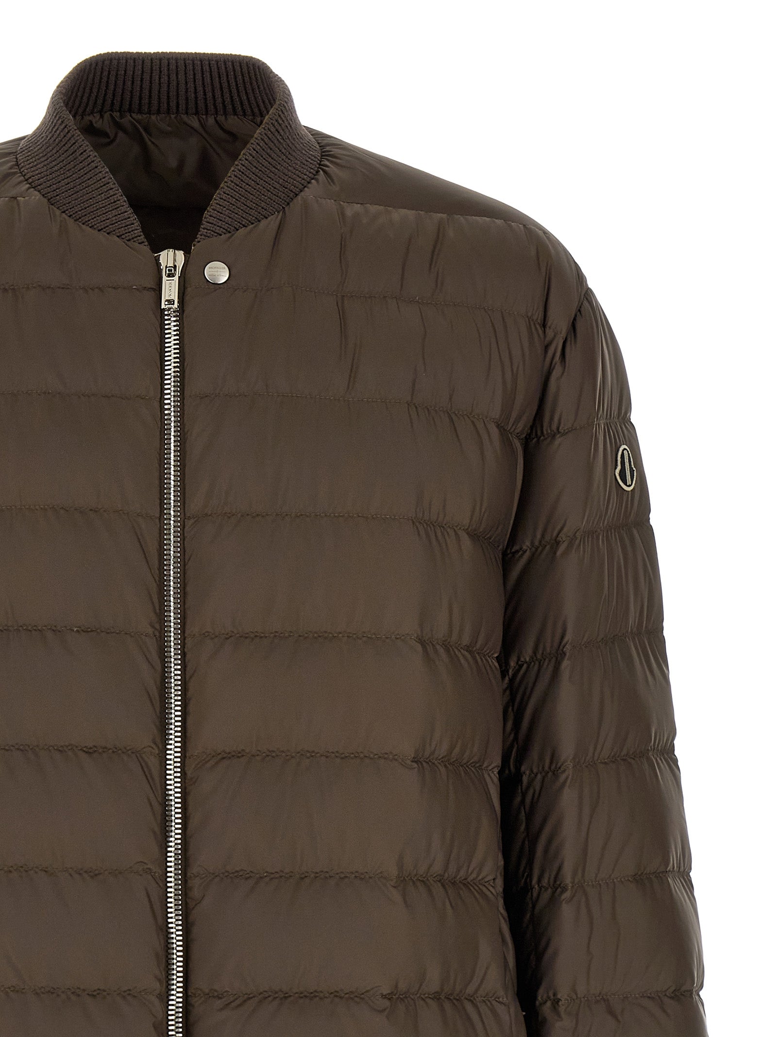 Rick Owens Men Moncler + Rick Owens 'Flight Parka' Down Jacket RICK OWENS