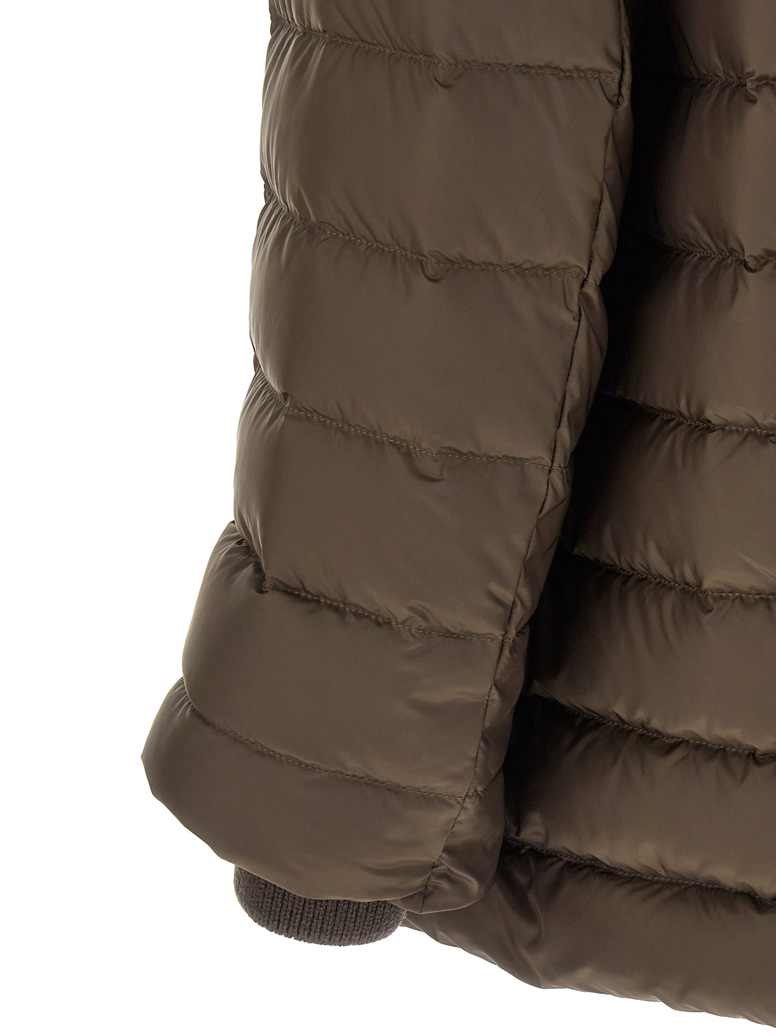 Rick Owens Men Moncler + Rick Owens 'Flight Parka' Down Jacket RICK OWENS