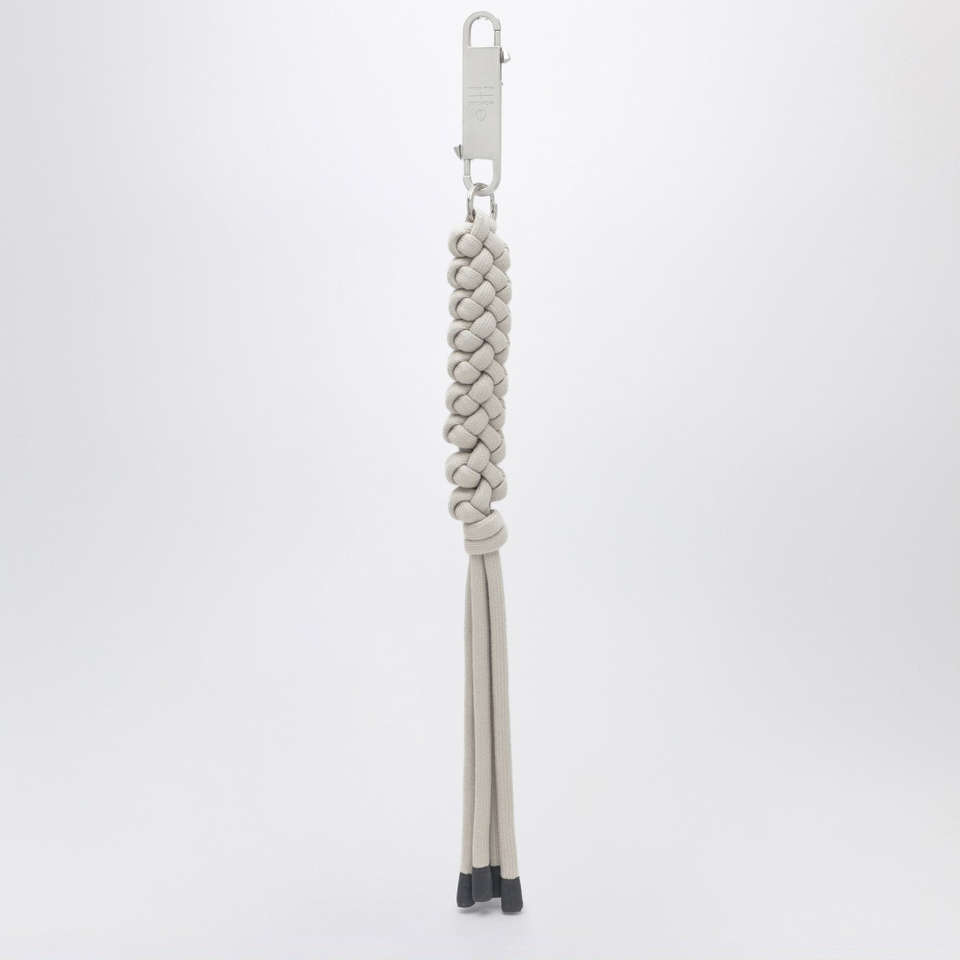 Moncler + Rick Owens Interwoven Key Holder In Pearl Color Men MONCLER