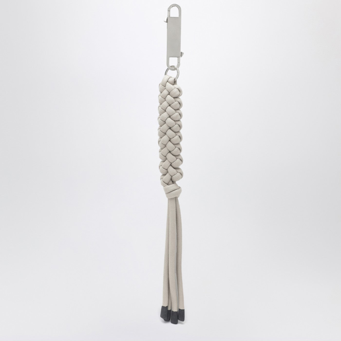 Moncler + Rick Owens Interwoven Key Holder In Pearl Color Men MONCLER