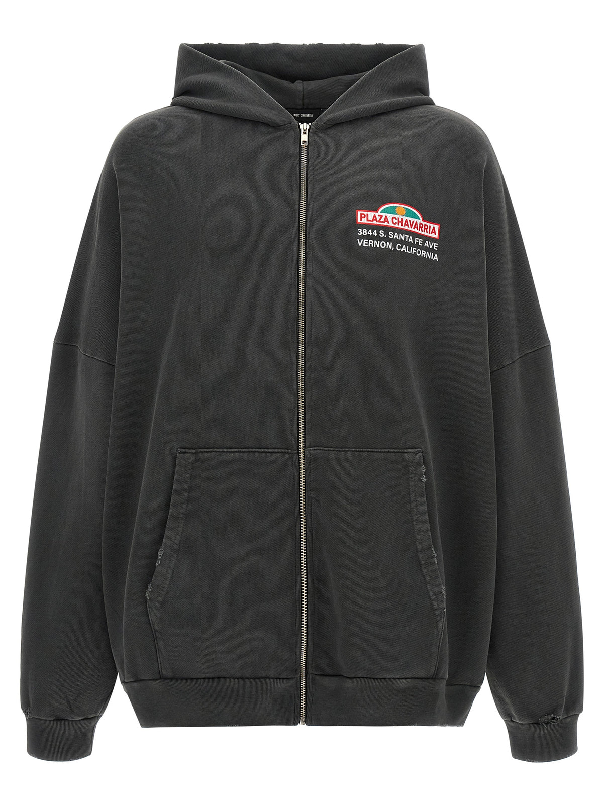 Willy Chavarria Men 'Plaza Chavarria Hooligan' Sweatshirt WILLY CHAVARRIA
