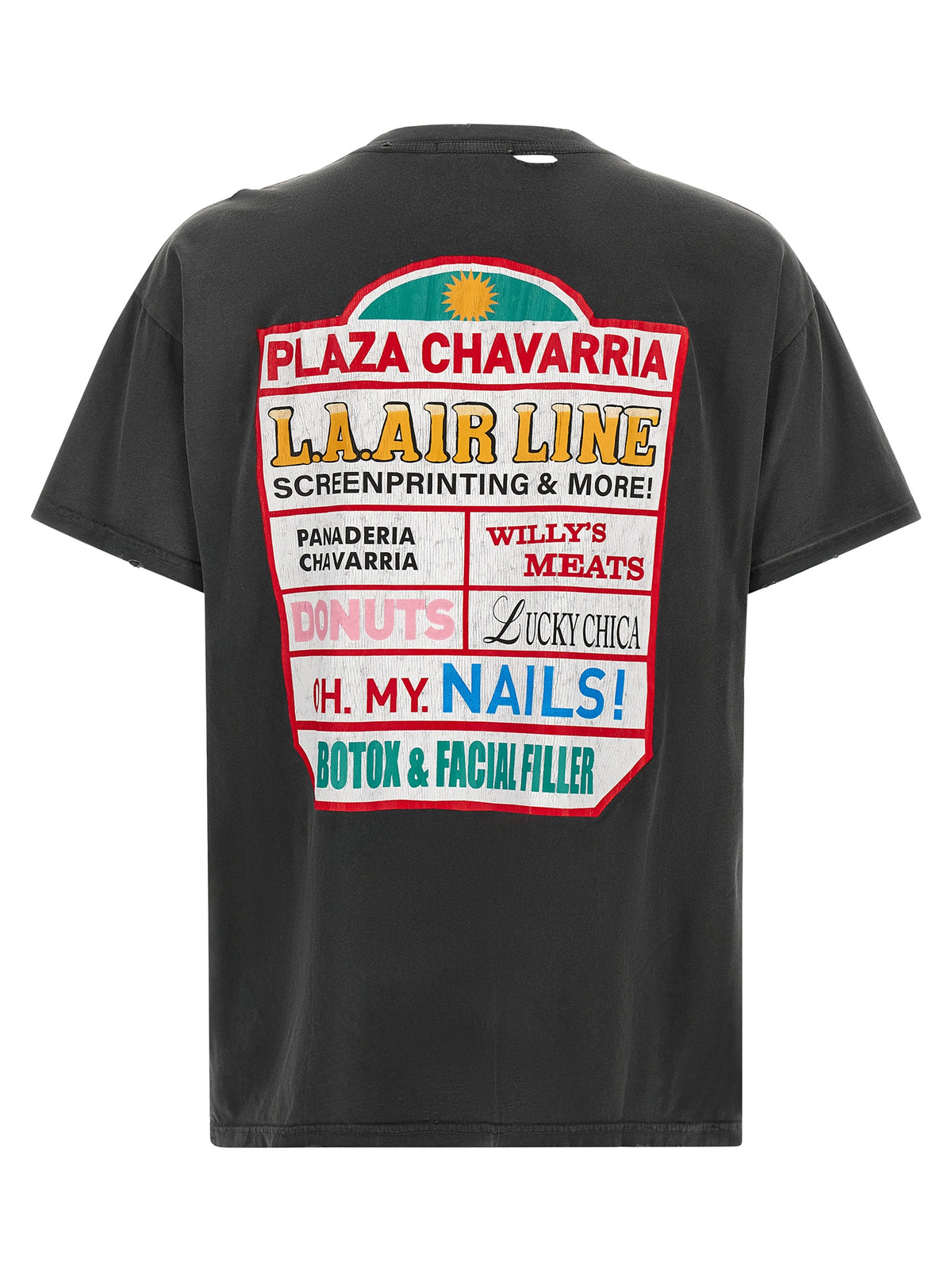 Willy Chavarria Men 'Plaza Chavarria Easy' T-Shirt WILLY CHAVARRIA