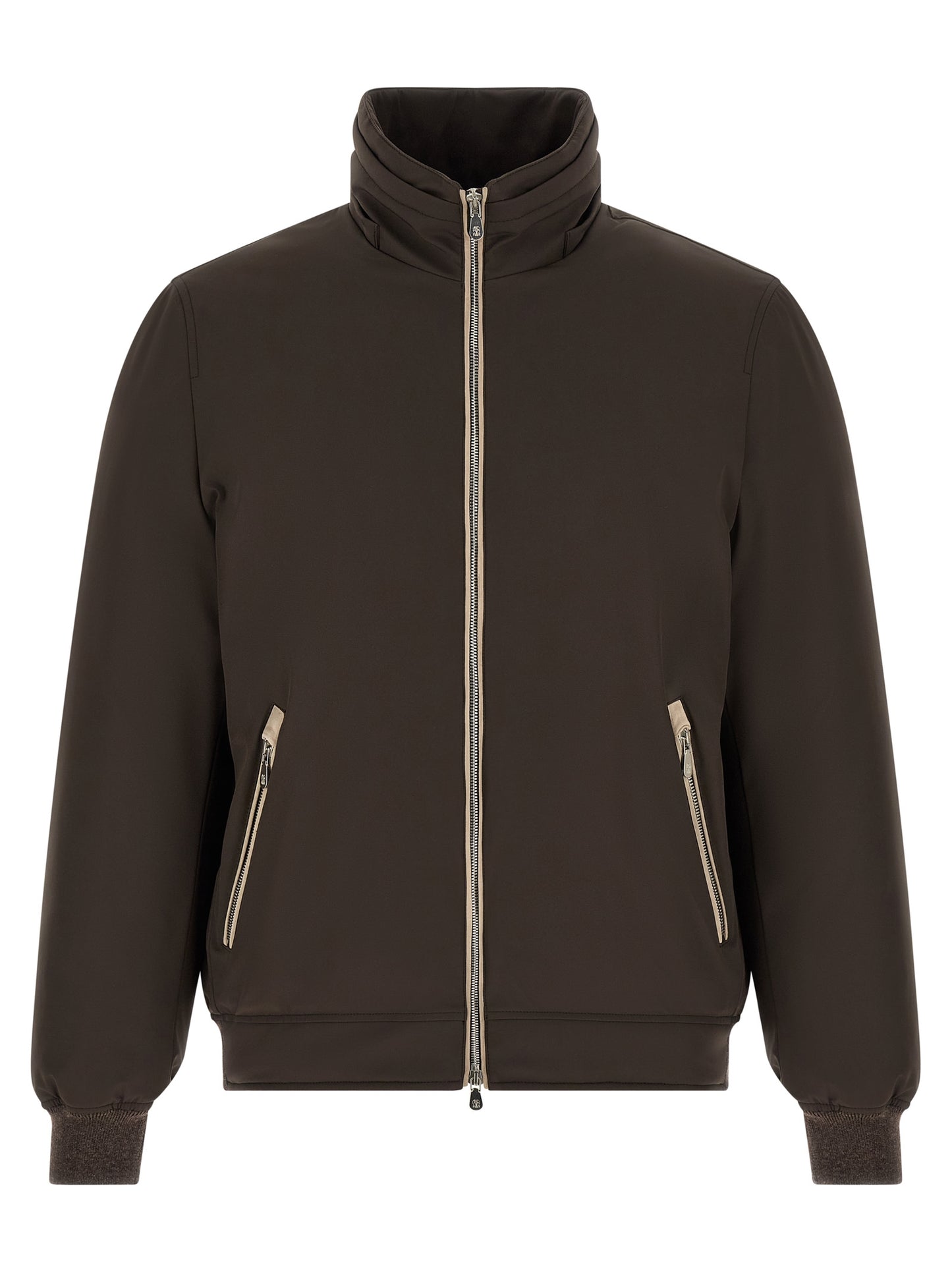 Brunello Cucinelli Men Detachable Hood Down Jacket BRUNELLO CUCINELLI