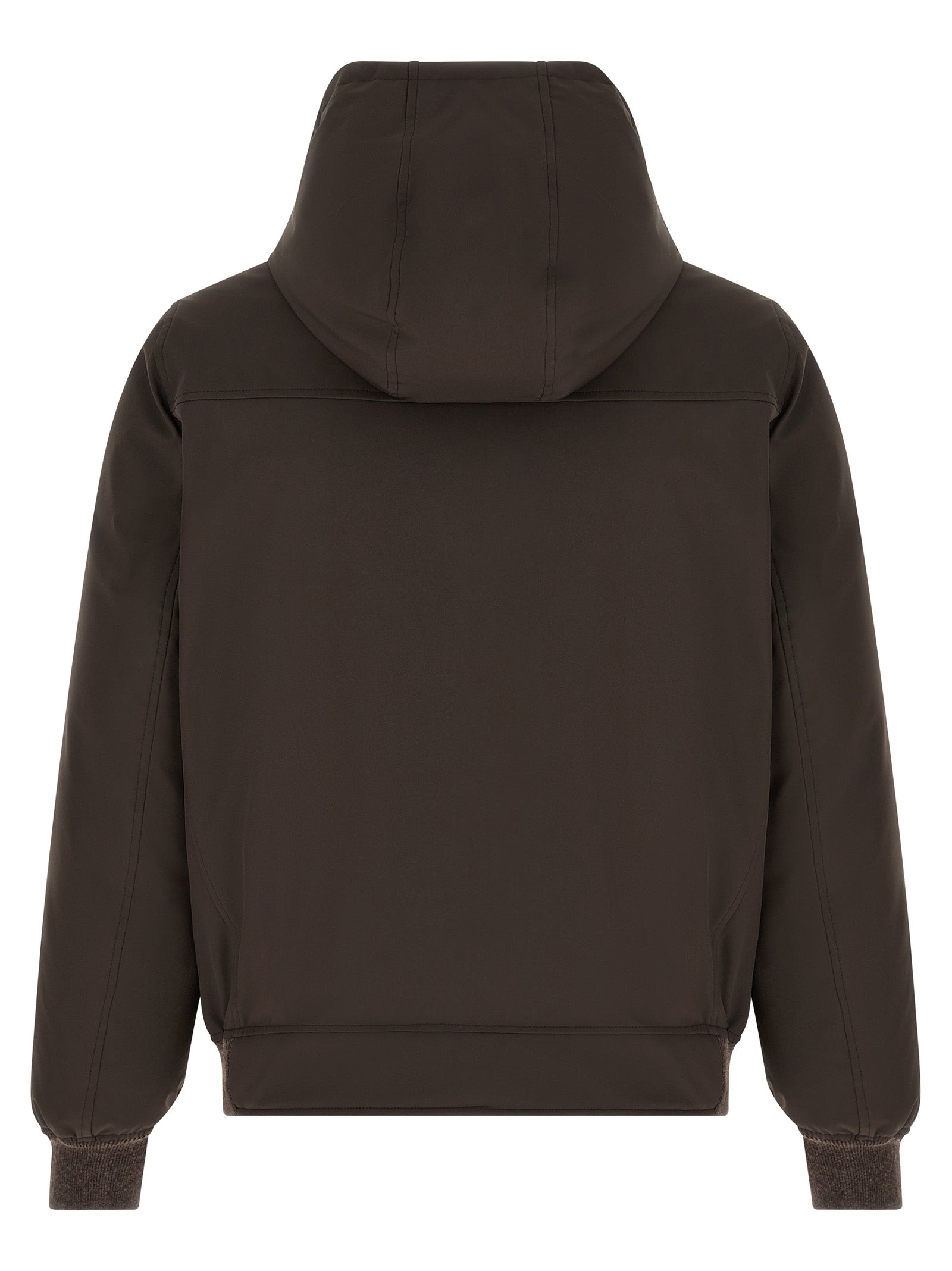 Brunello Cucinelli Men Detachable Hood Down Jacket BRUNELLO CUCINELLI