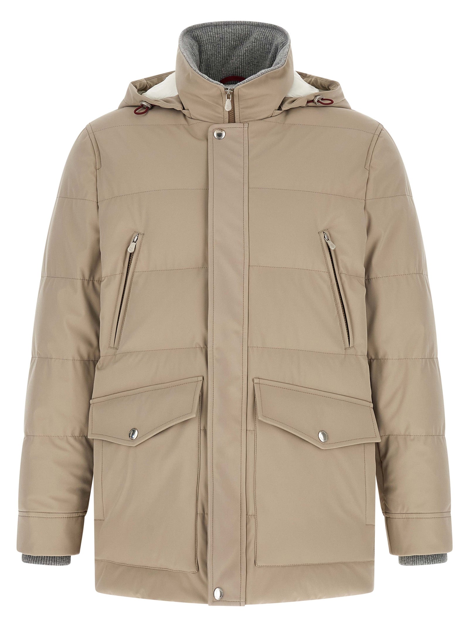 Brunello Cucinelli Men Quilted Parka BRUNELLO CUCINELLI
