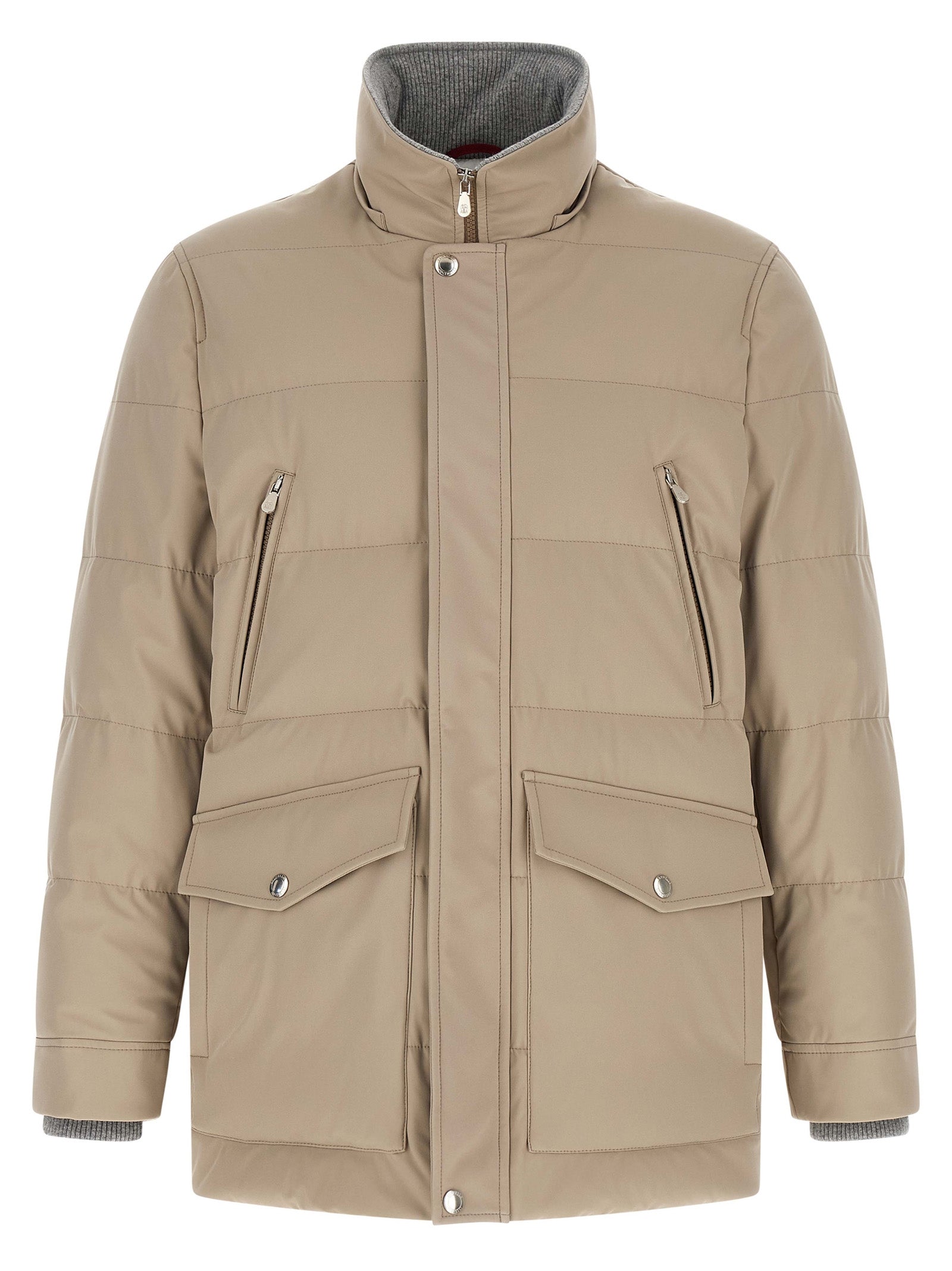 Brunello Cucinelli Men Quilted Parka BRUNELLO CUCINELLI