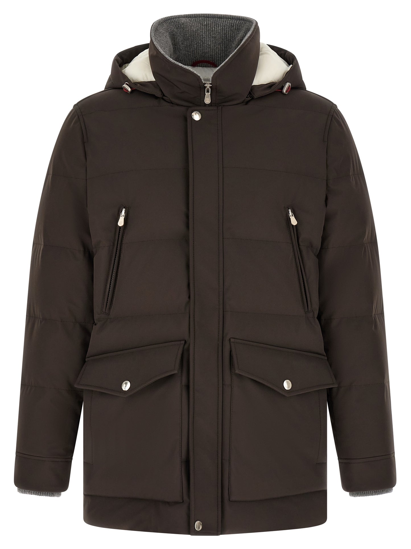 Brunello Cucinelli Men Quilted Parka BRUNELLO CUCINELLI