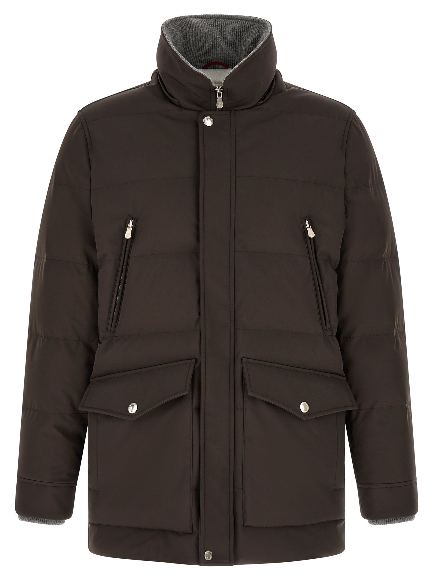 Brunello Cucinelli Men Quilted Parka BRUNELLO CUCINELLI