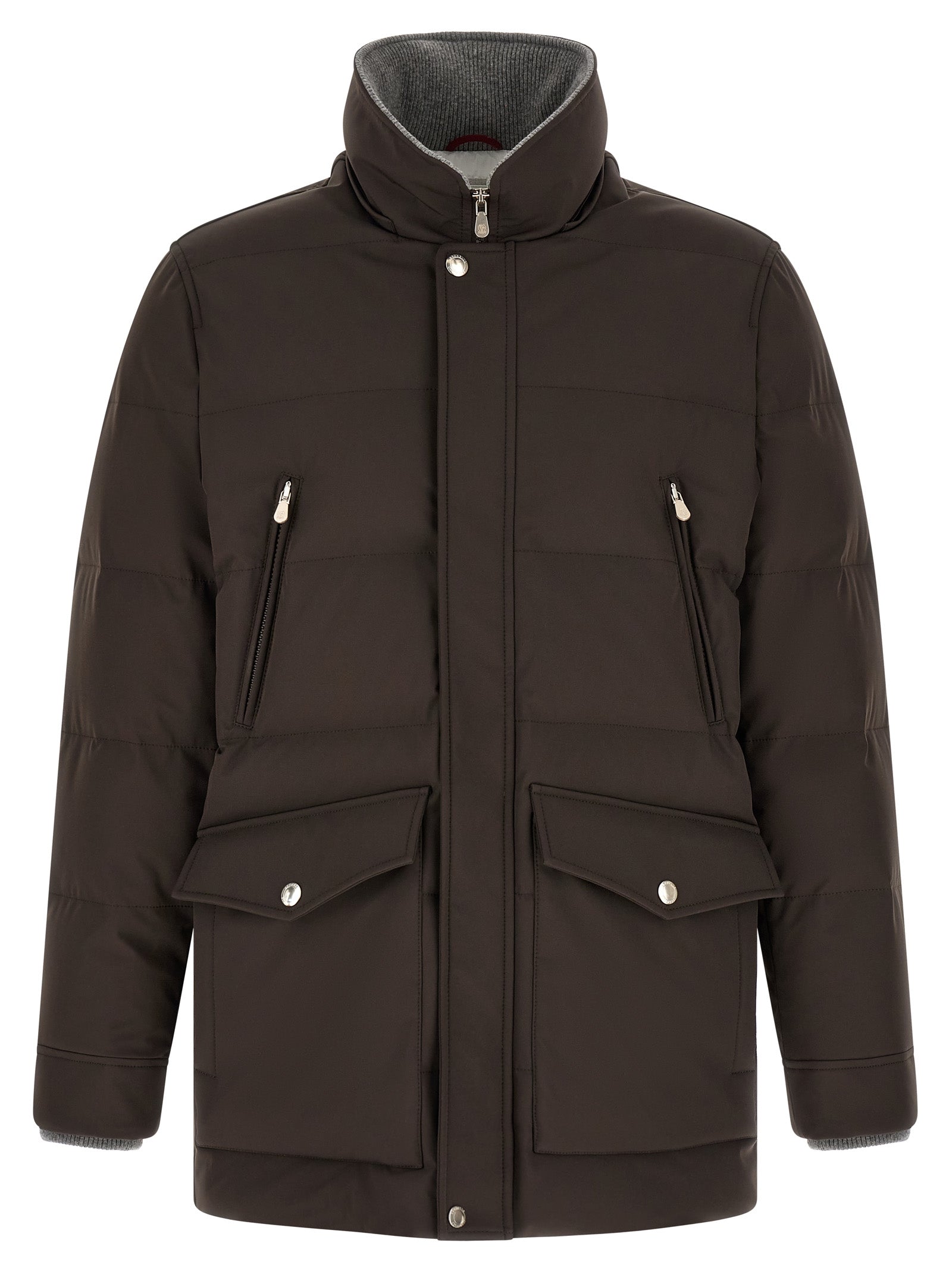 Brunello Cucinelli Men Quilted Parka BRUNELLO CUCINELLI