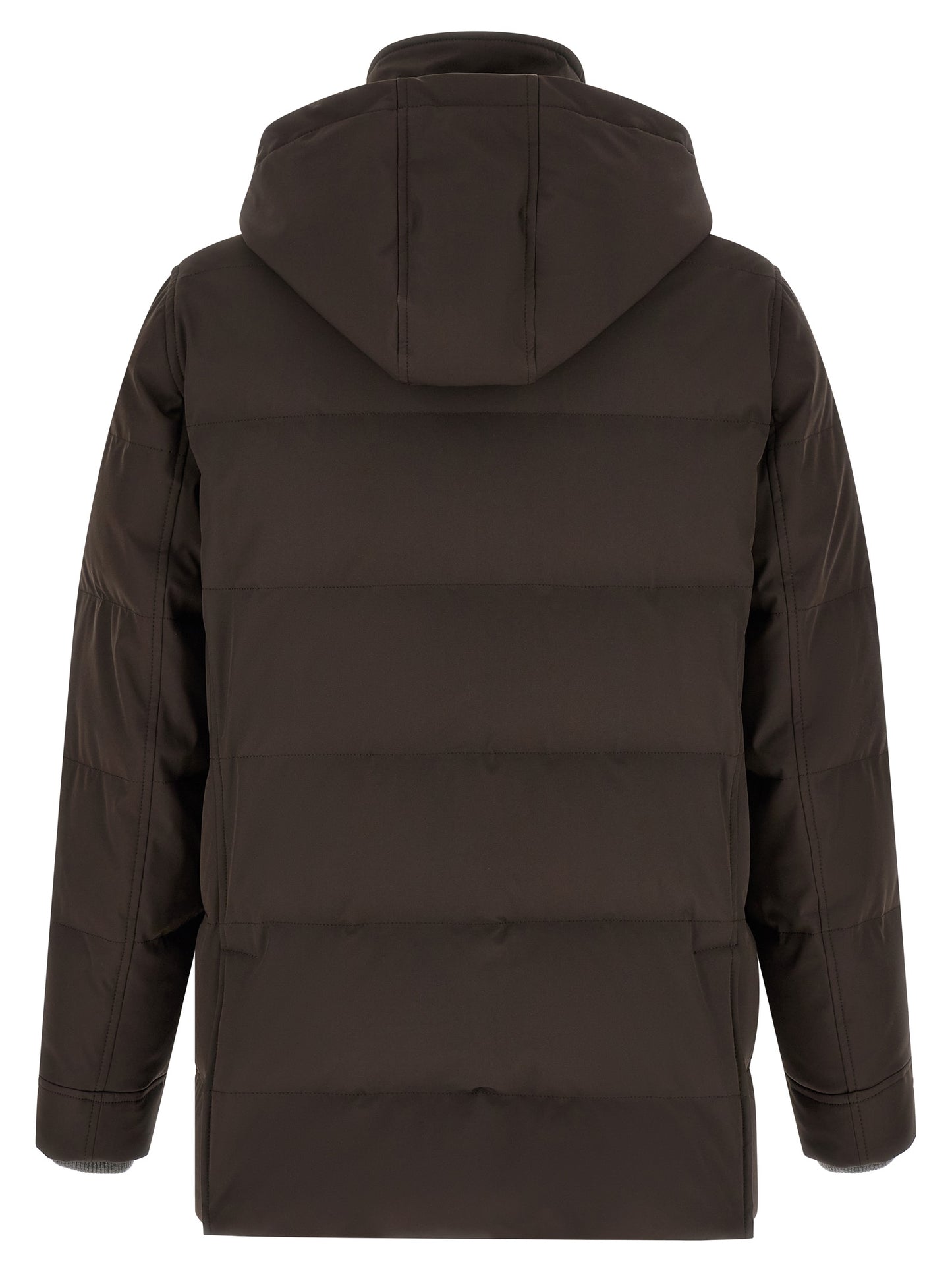 Brunello Cucinelli Men Quilted Parka BRUNELLO CUCINELLI