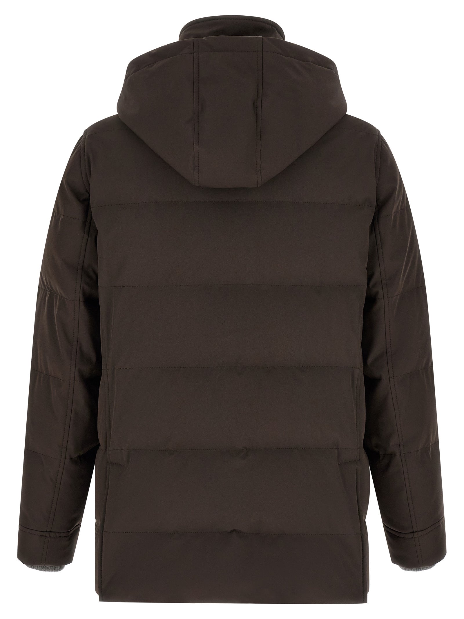 Brunello Cucinelli Men Quilted Parka BRUNELLO CUCINELLI