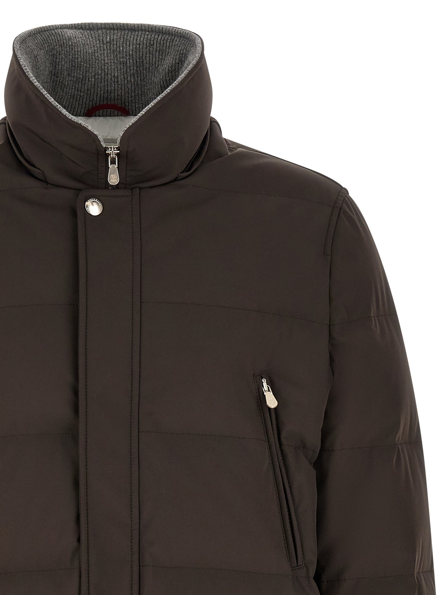 Brunello Cucinelli Men Quilted Parka BRUNELLO CUCINELLI
