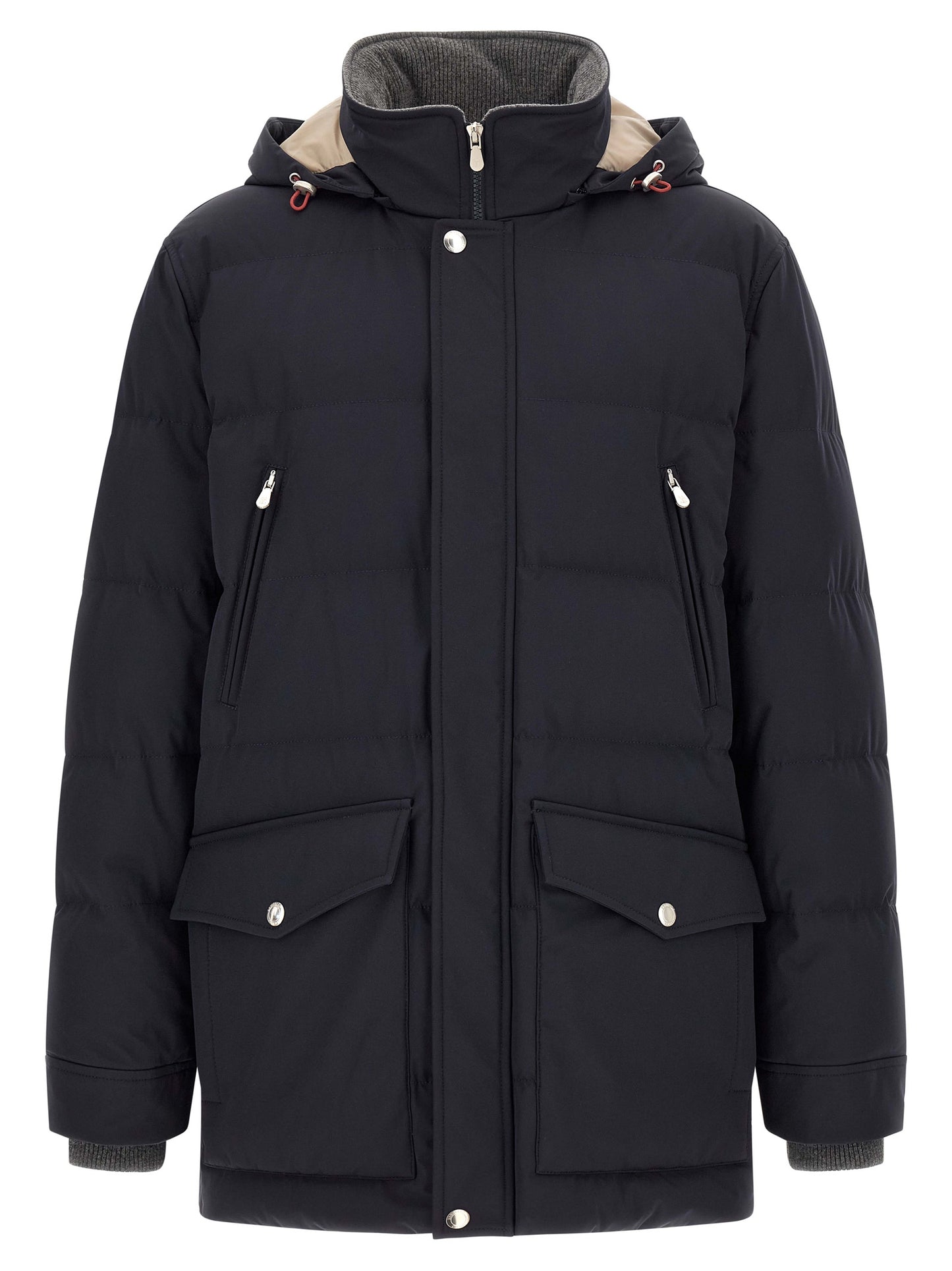 Brunello Cucinelli Men Quilted Parka BRUNELLO CUCINELLI