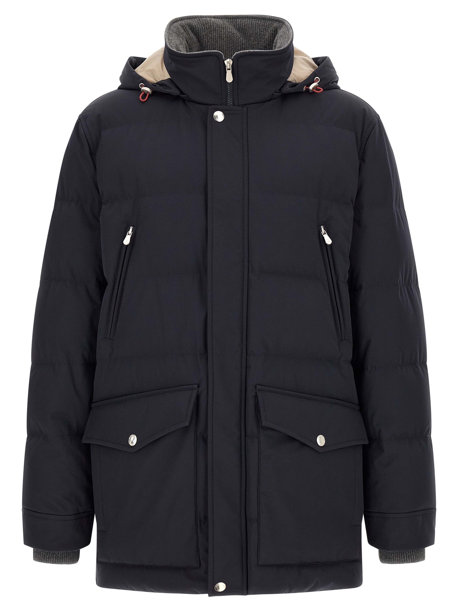 Brunello Cucinelli Men Quilted Parka BRUNELLO CUCINELLI