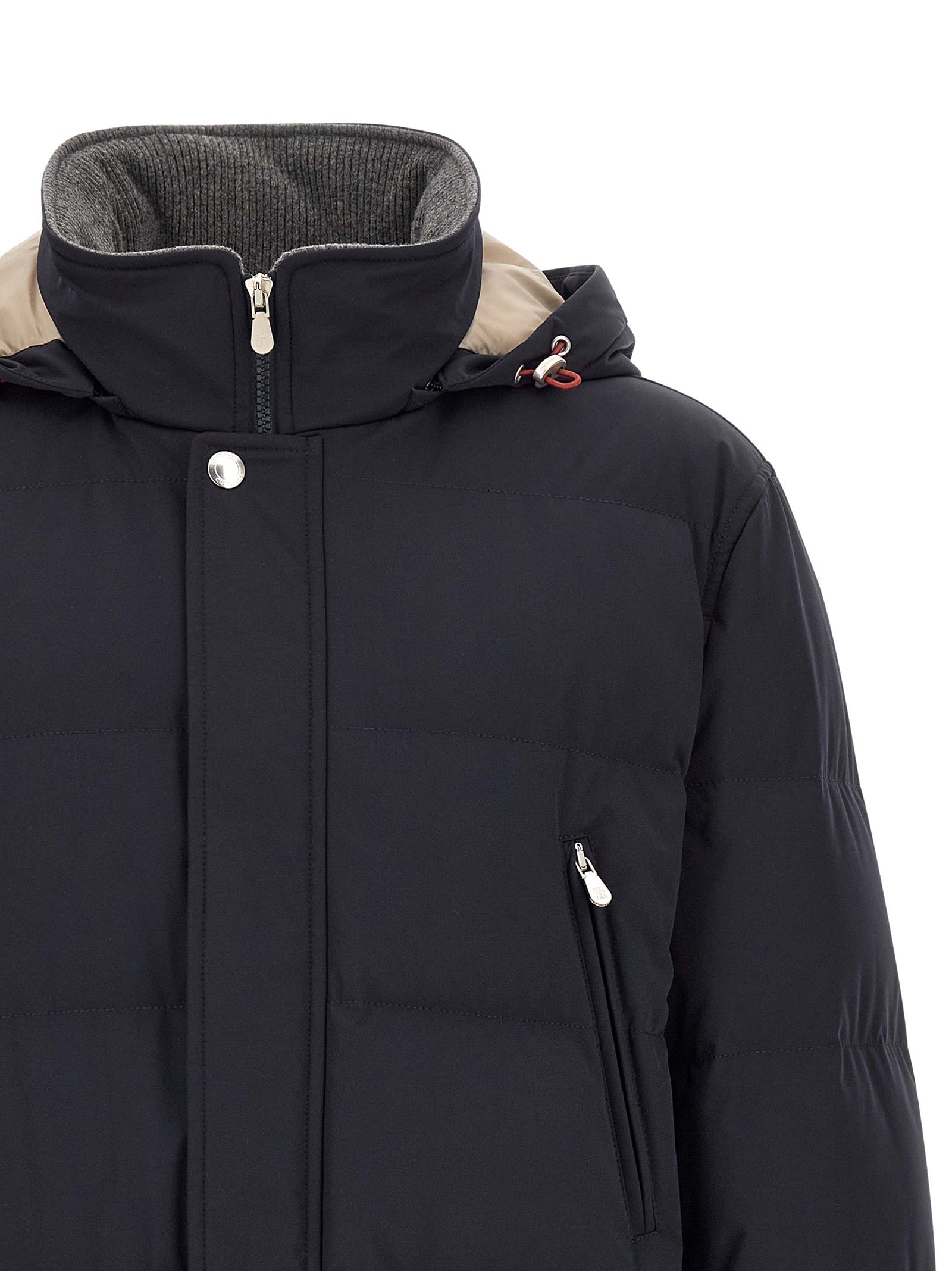 Brunello Cucinelli Men Quilted Parka BRUNELLO CUCINELLI