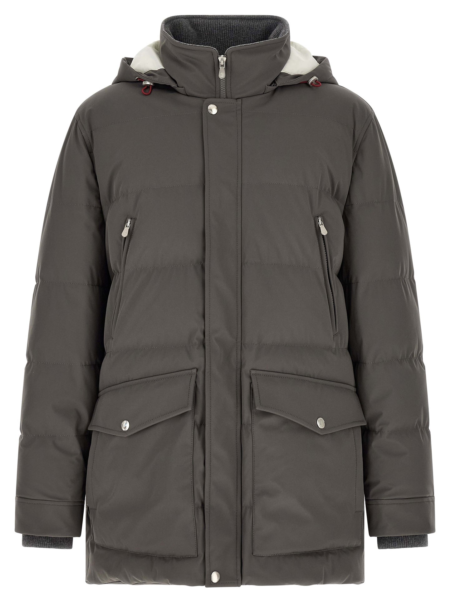 Brunello Cucinelli Men Quilted Parka BRUNELLO CUCINELLI