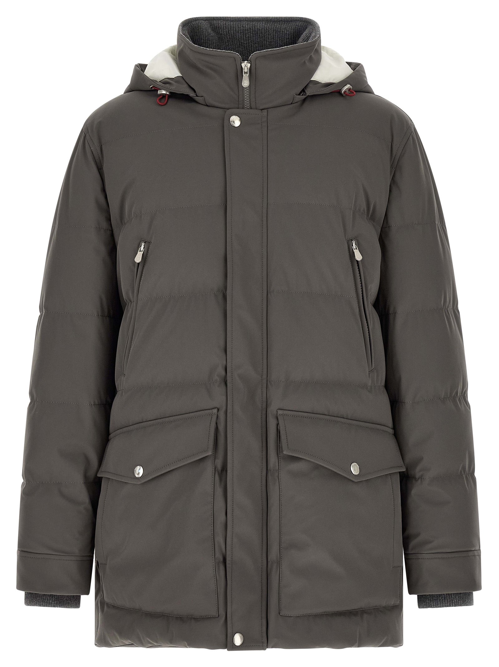 Brunello Cucinelli Men Quilted Parka BRUNELLO CUCINELLI