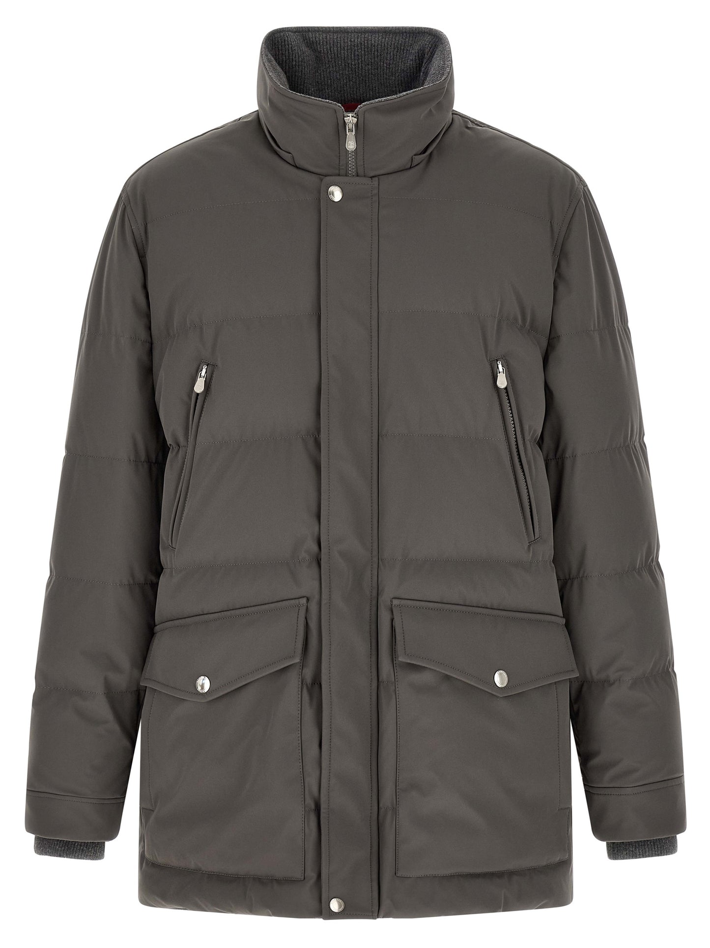 Brunello Cucinelli Men Quilted Parka BRUNELLO CUCINELLI