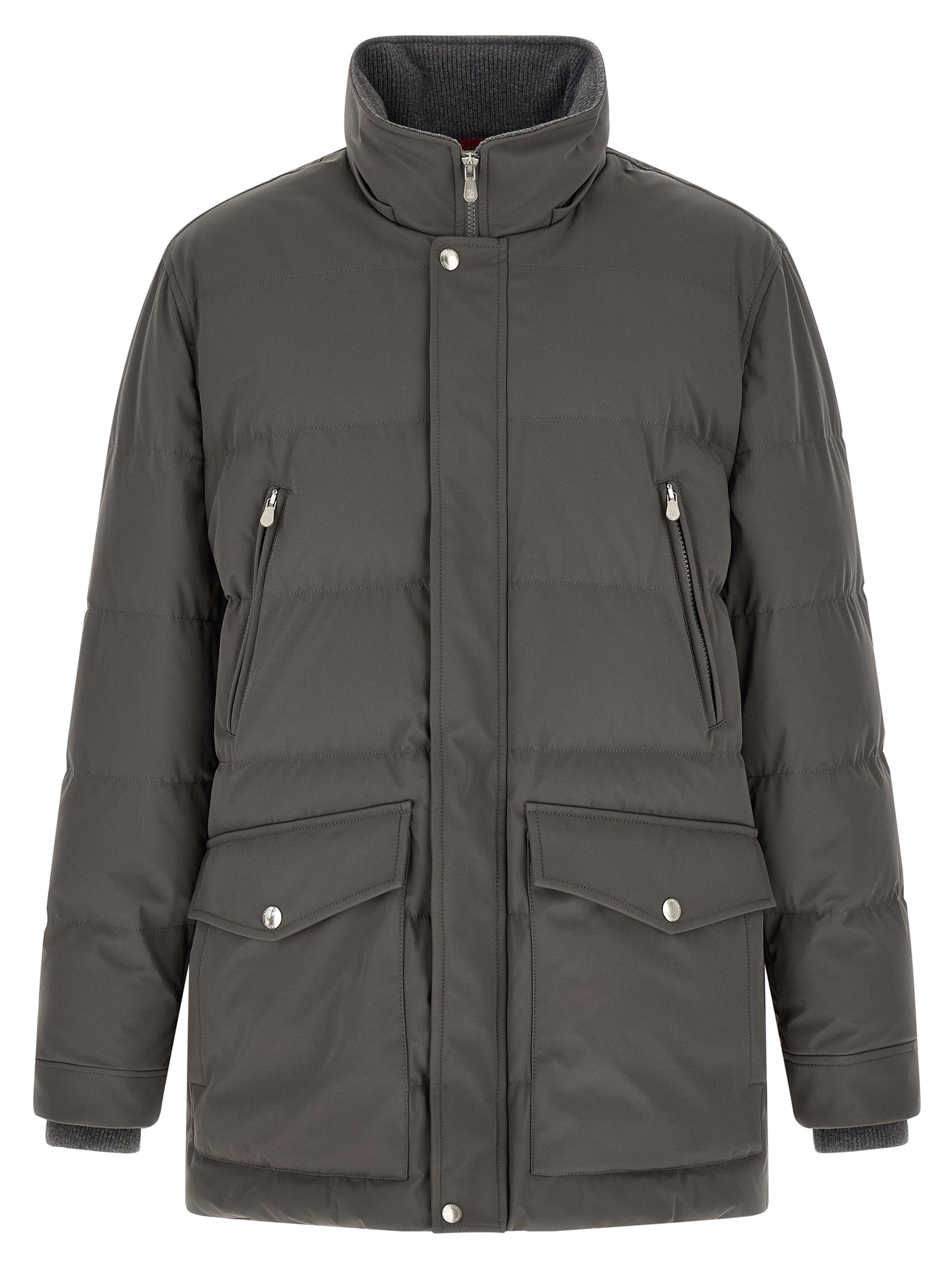 Brunello Cucinelli Men Quilted Parka BRUNELLO CUCINELLI