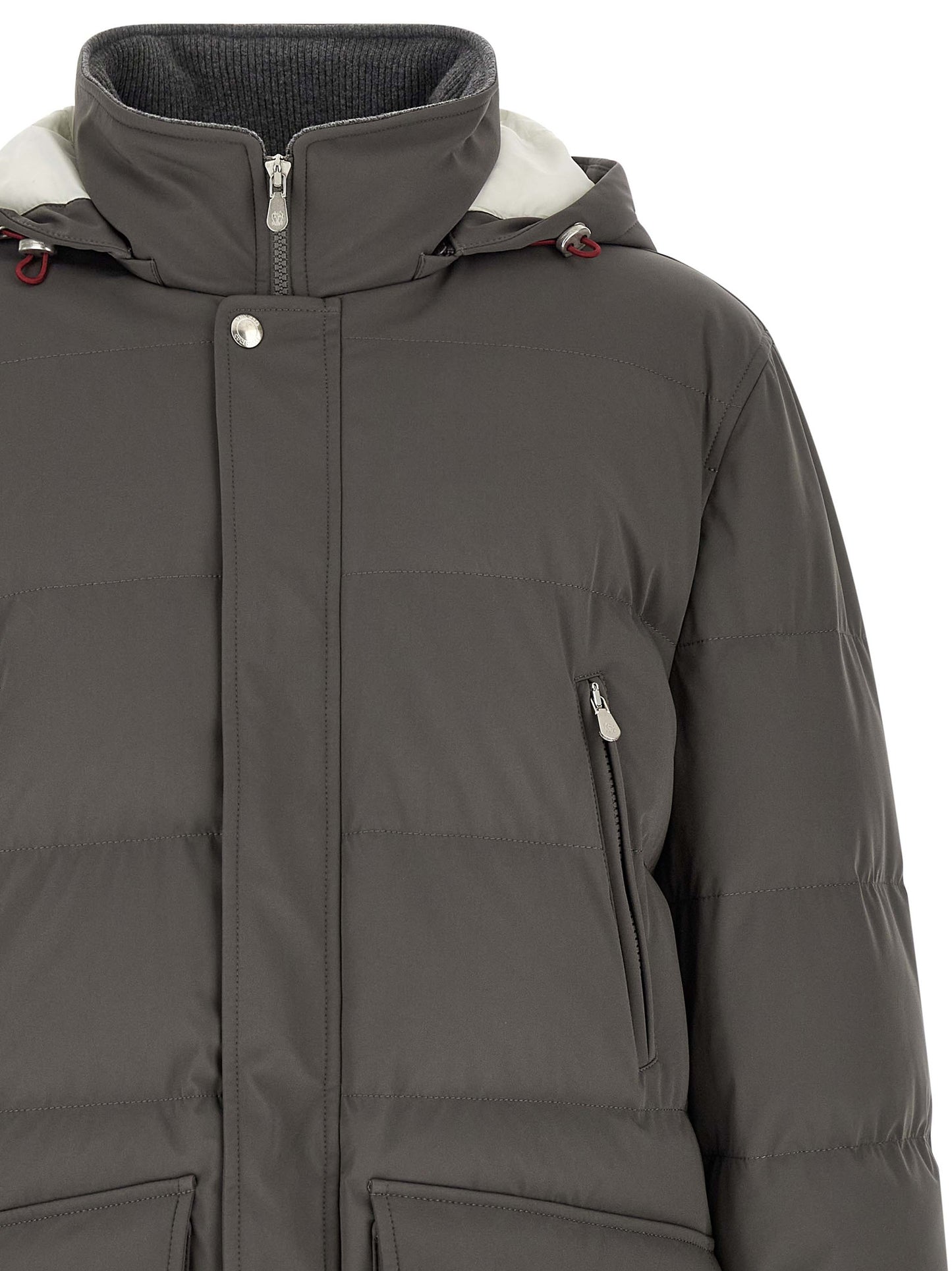 Brunello Cucinelli Men Quilted Parka BRUNELLO CUCINELLI
