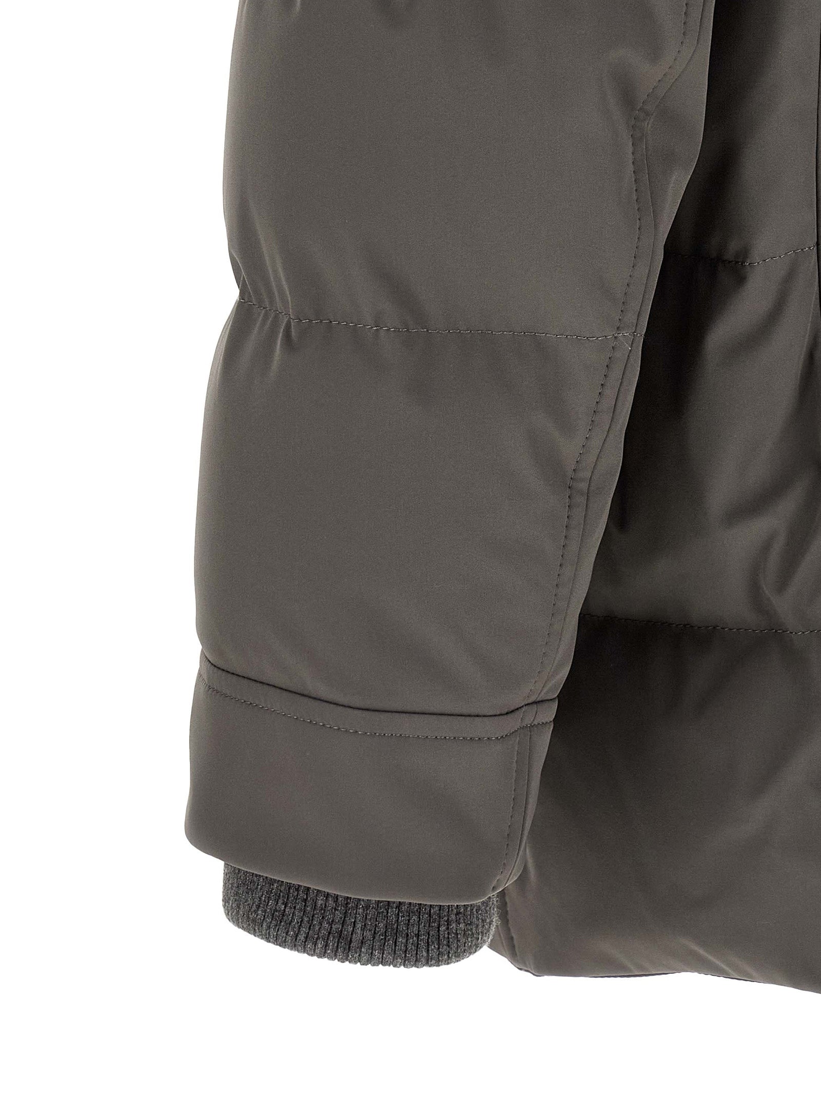 Brunello Cucinelli Men Quilted Parka BRUNELLO CUCINELLI