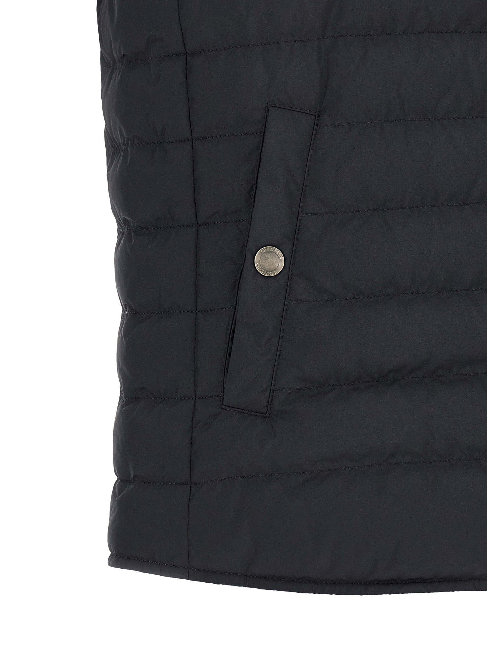 Brunello Cucinelli Men Techno Fabric Vest BRUNELLO CUCINELLI