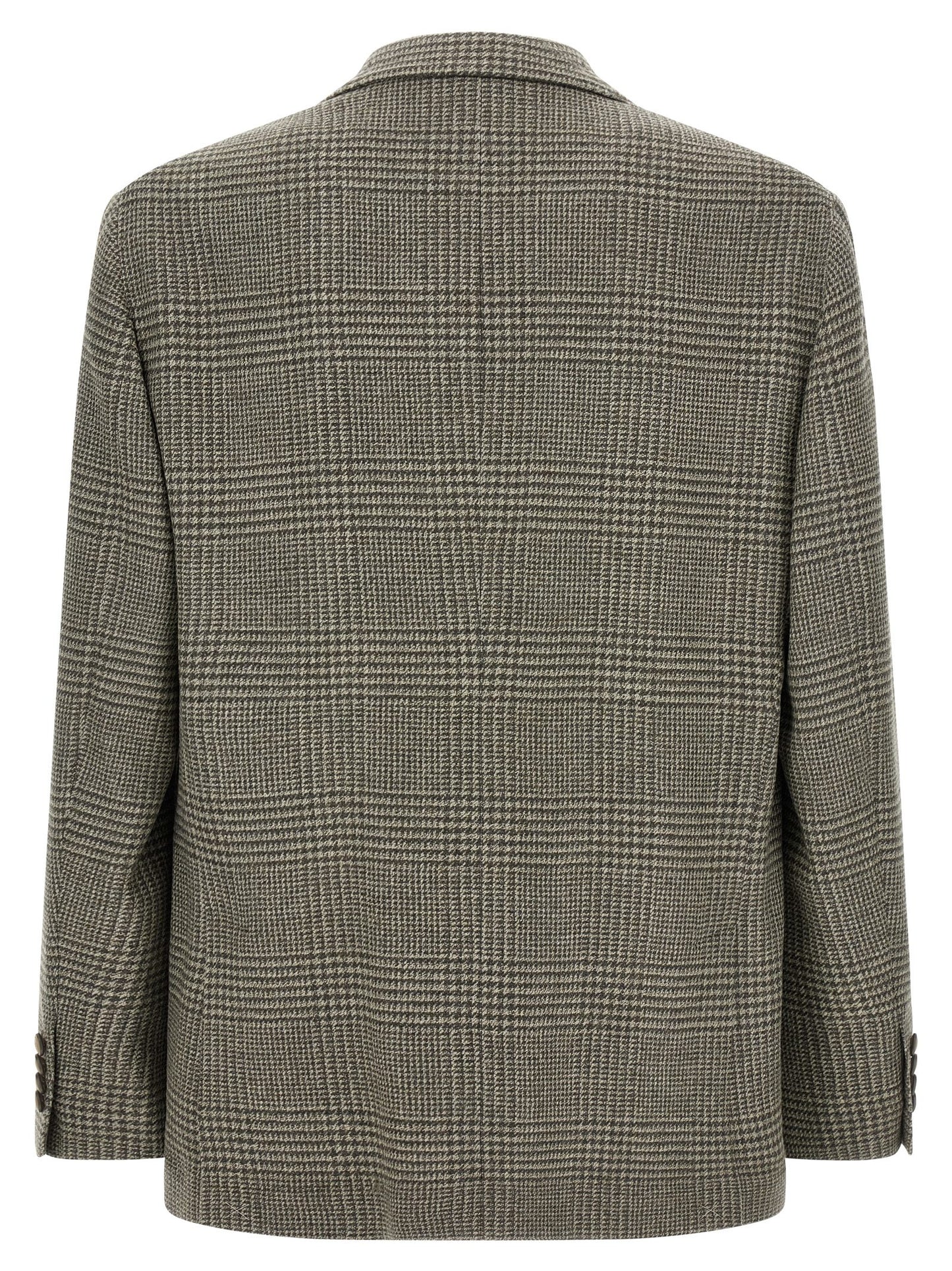 Brunello Cucinelli Men Prince Of Wales Blazer BRUNELLO CUCINELLI