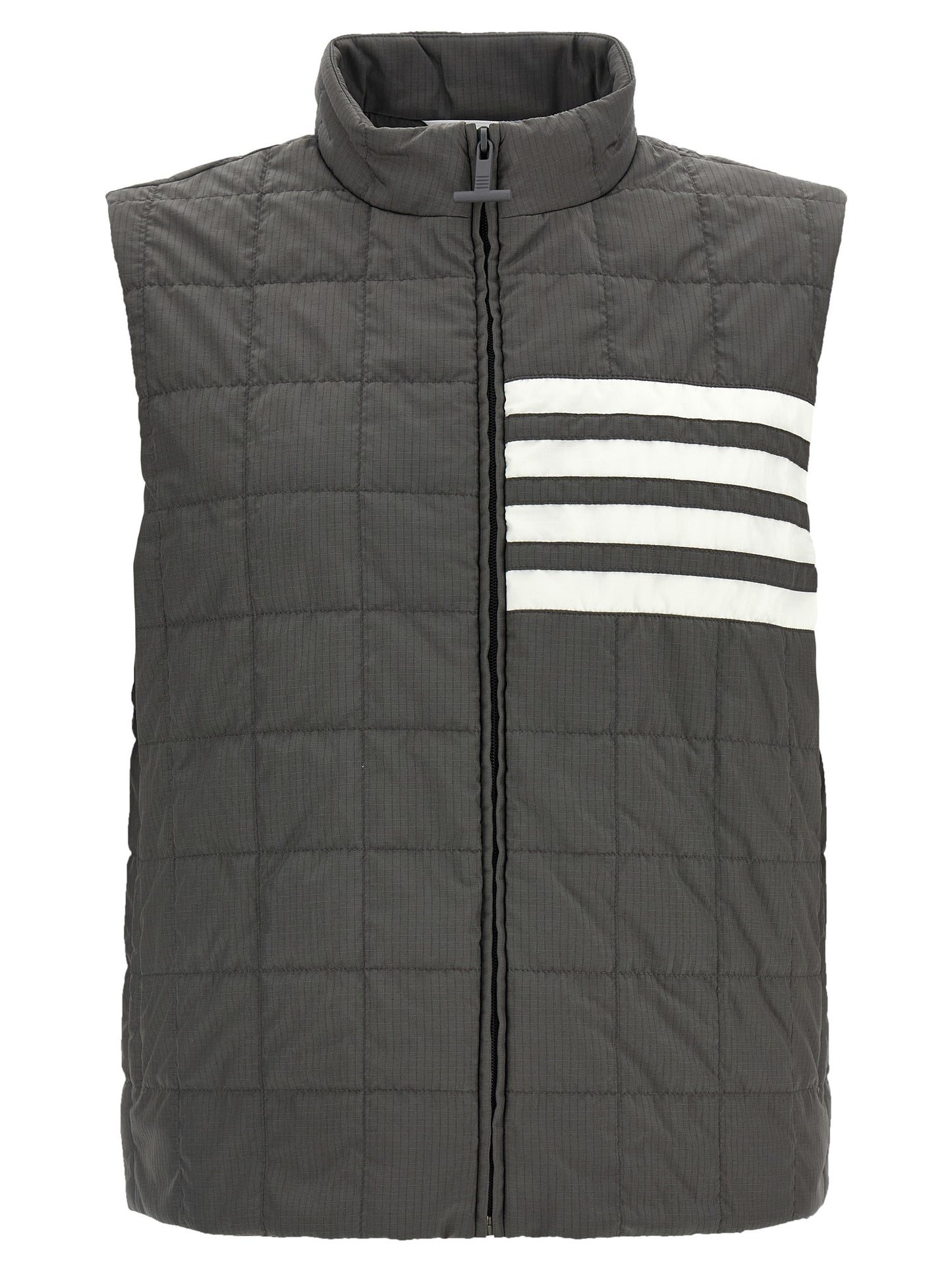 Thom Browne Men '4Bar' Ripstop Shiny Vest THOM BROWNE