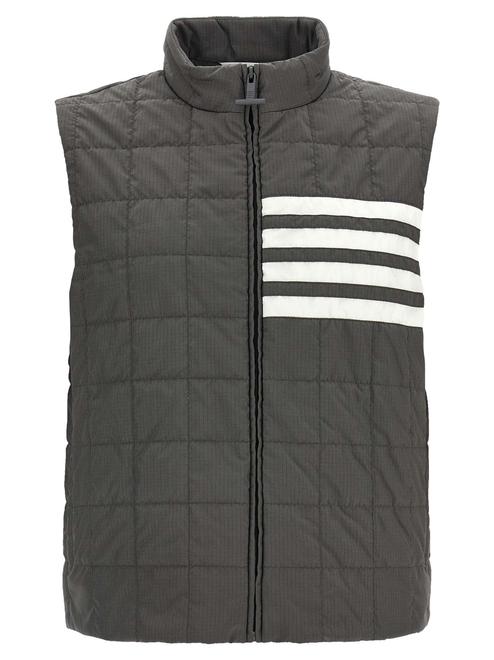 Thom Browne Men '4Bar' Ripstop Shiny Vest THOM BROWNE